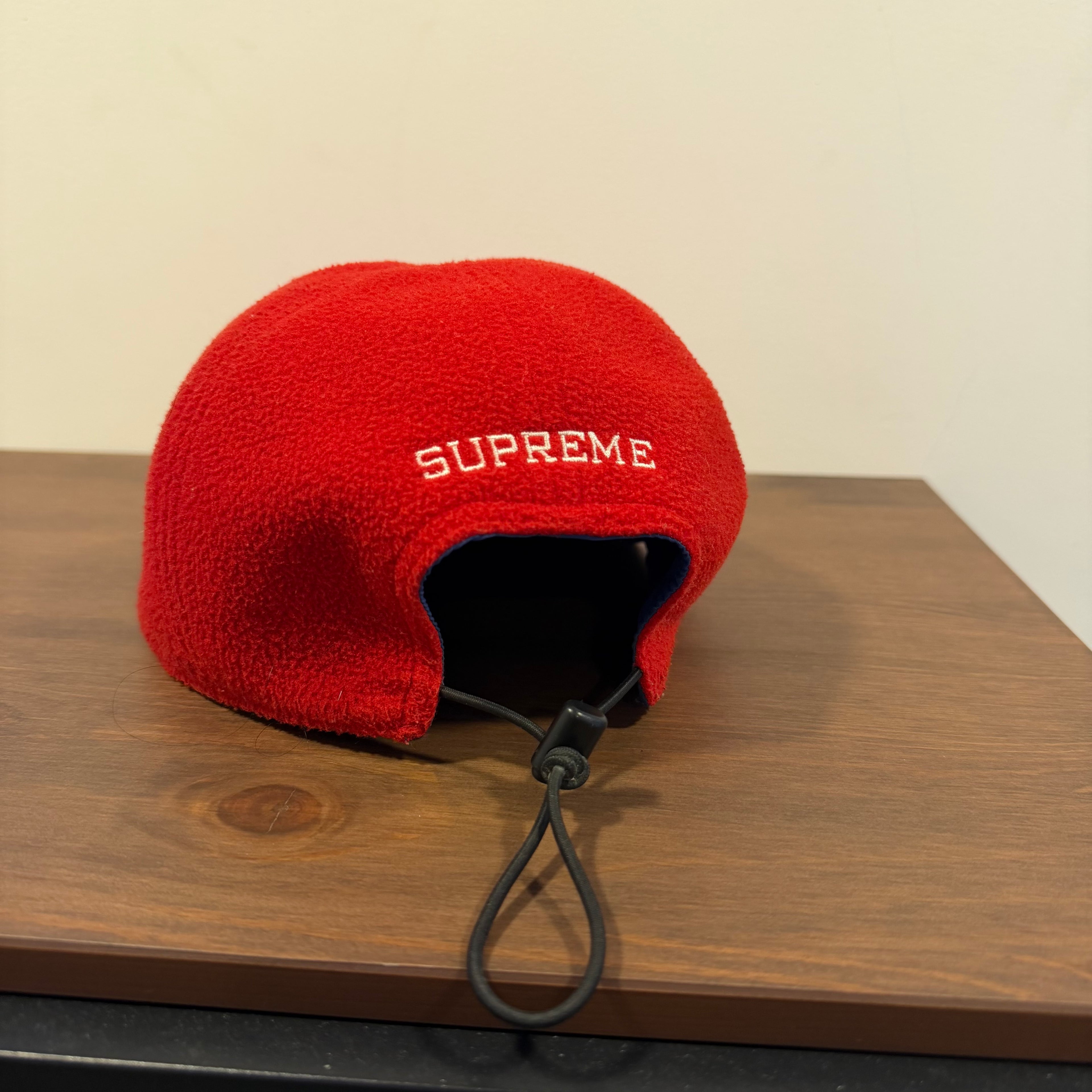 Supreme Reversible 6-Panel Classic Logo Cap Red/Blue
