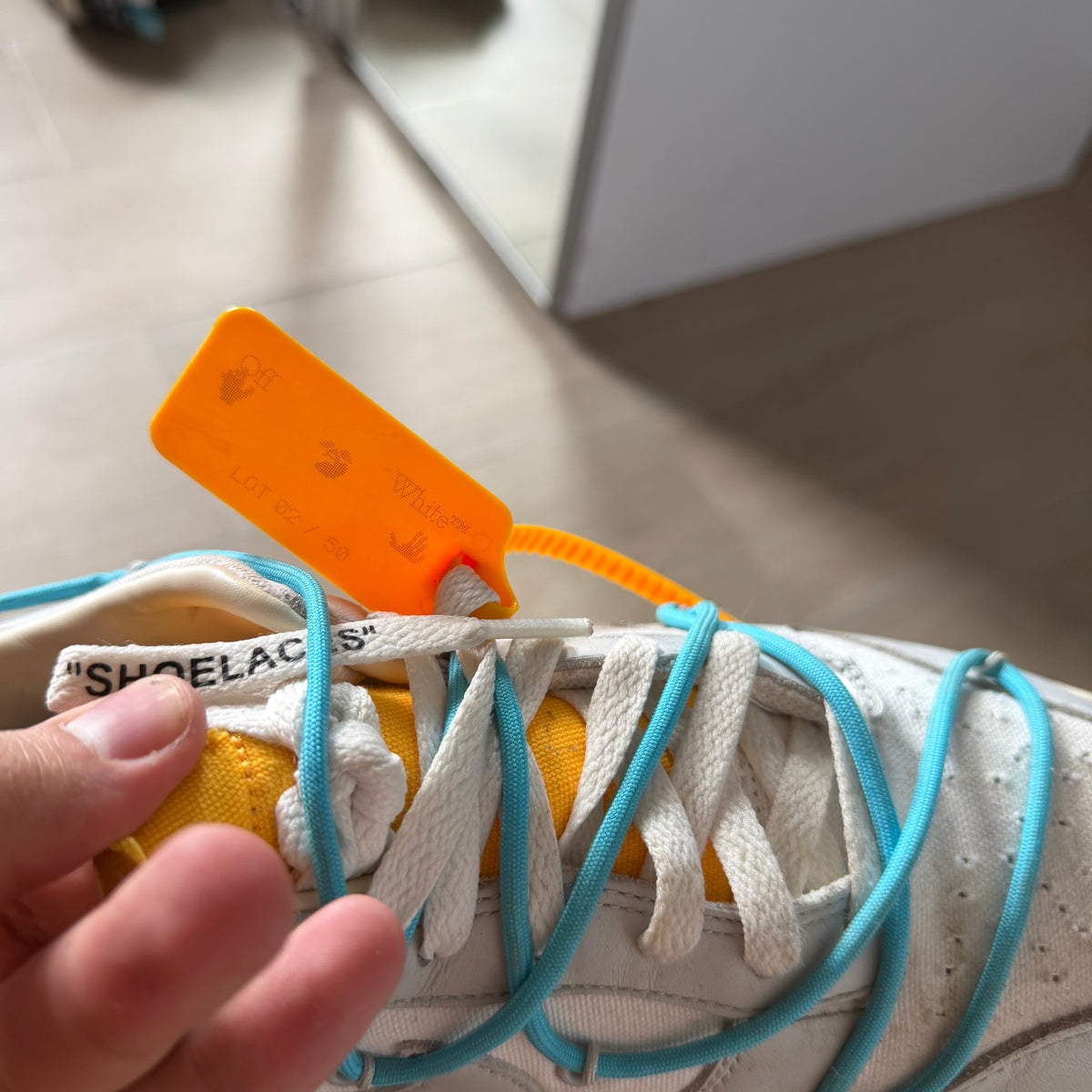 Nike x Off-White Dunk Low Lot 2 (9.5US)