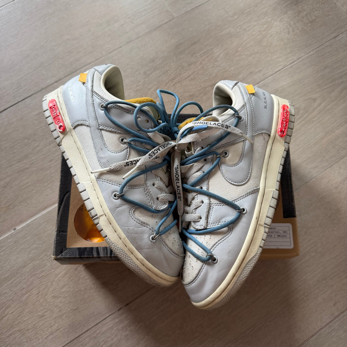 Nike x Off-White Dunk Low Lot 5 (9US)