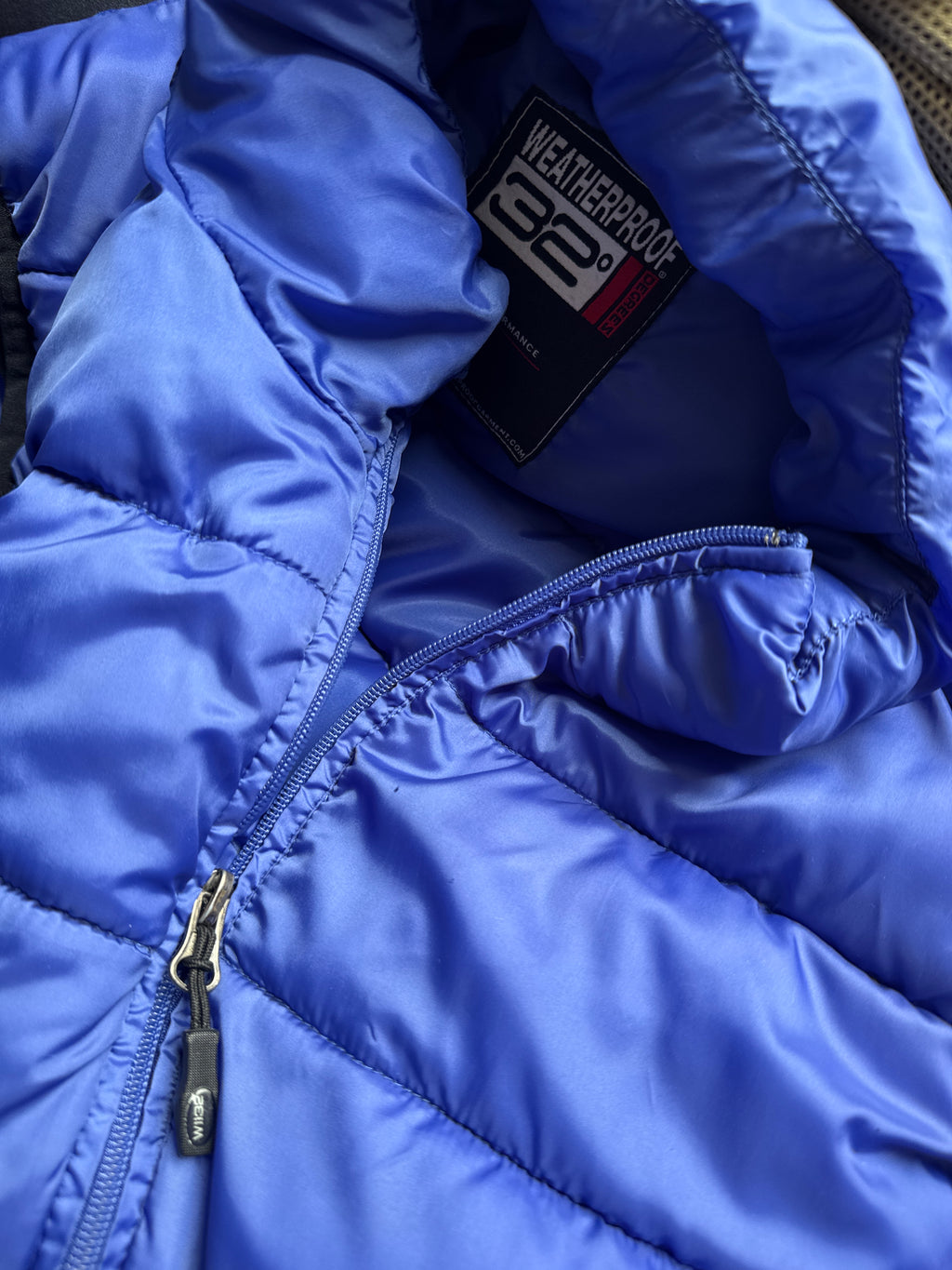 Weatherproof 32 Degrees Performance Puffer Vest Blue