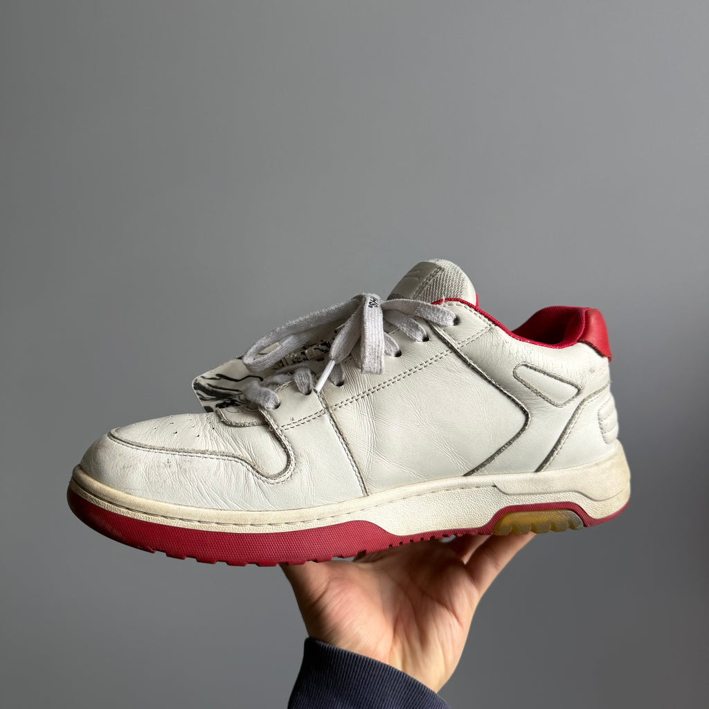Off-White Out Of Office Sneaker OOO Red/White