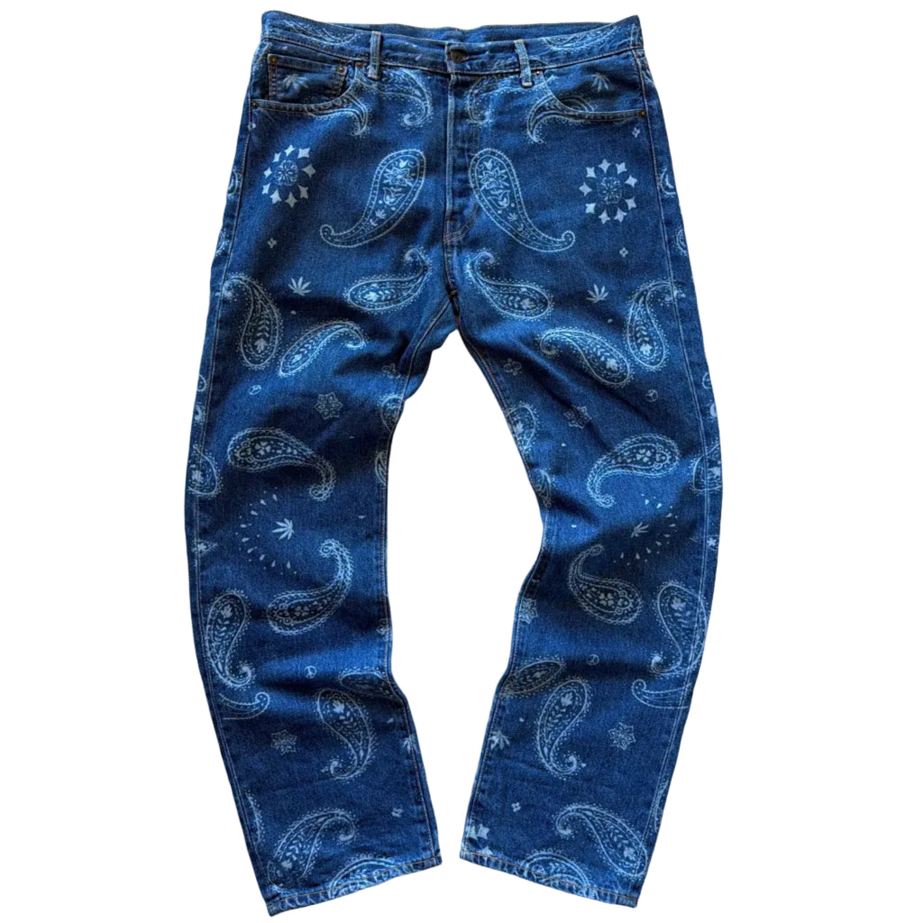 Levis x Snoop Dogg Lot 420 Paisley Bandana Jeans