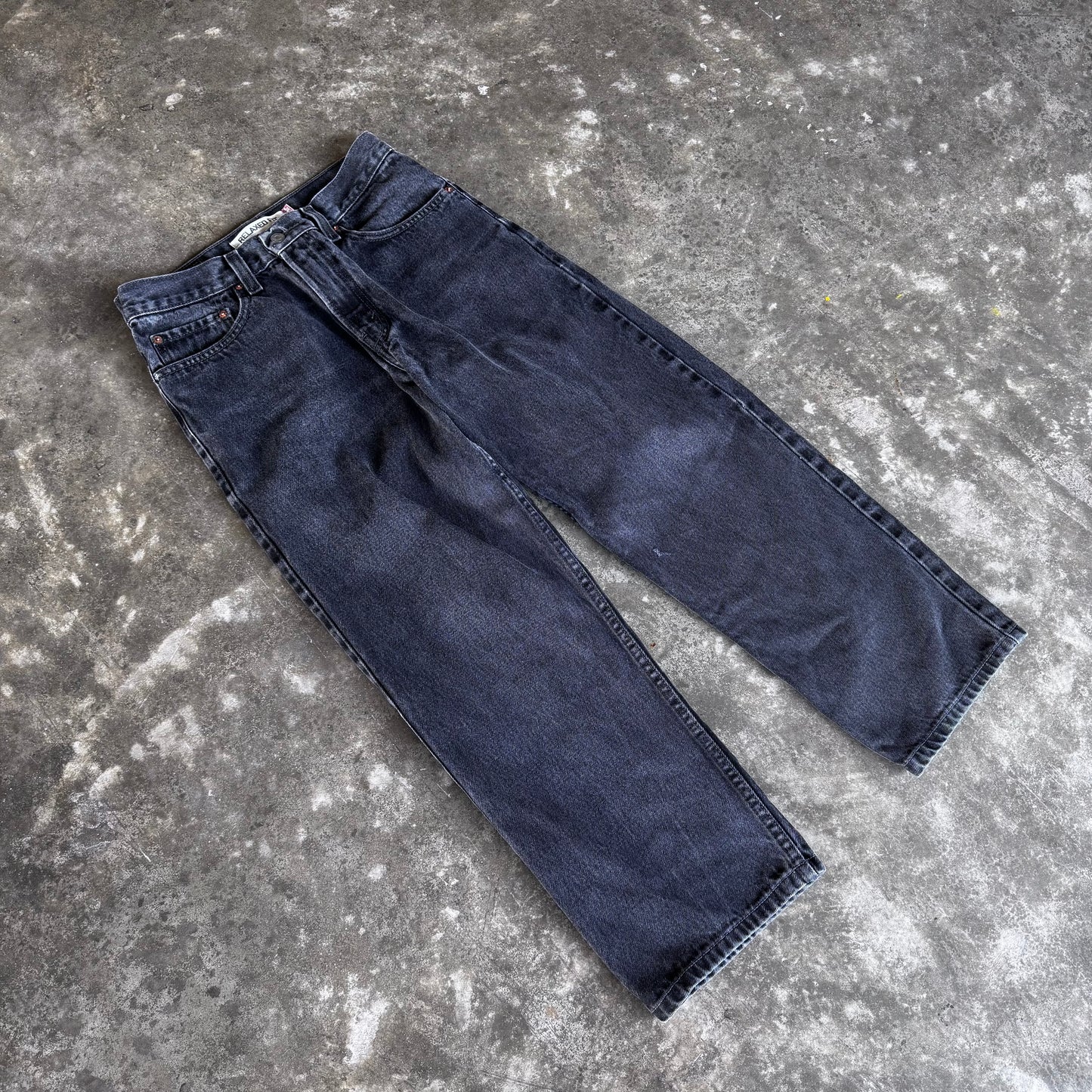 2000s Levi’s Faded Relaxed Fit 550 Black