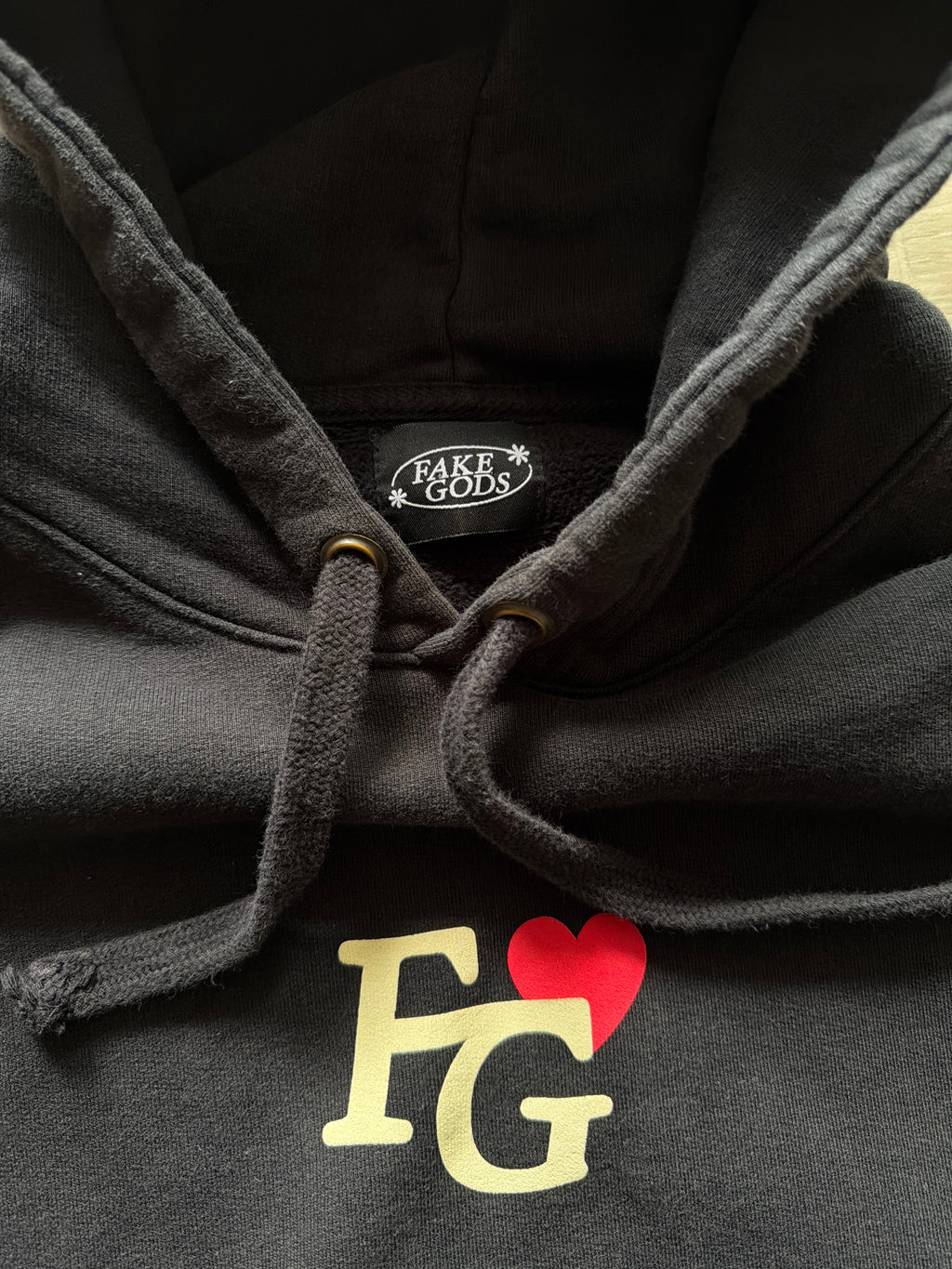 Fakegods Valentines Day Exclusive Hoodie Black (L)