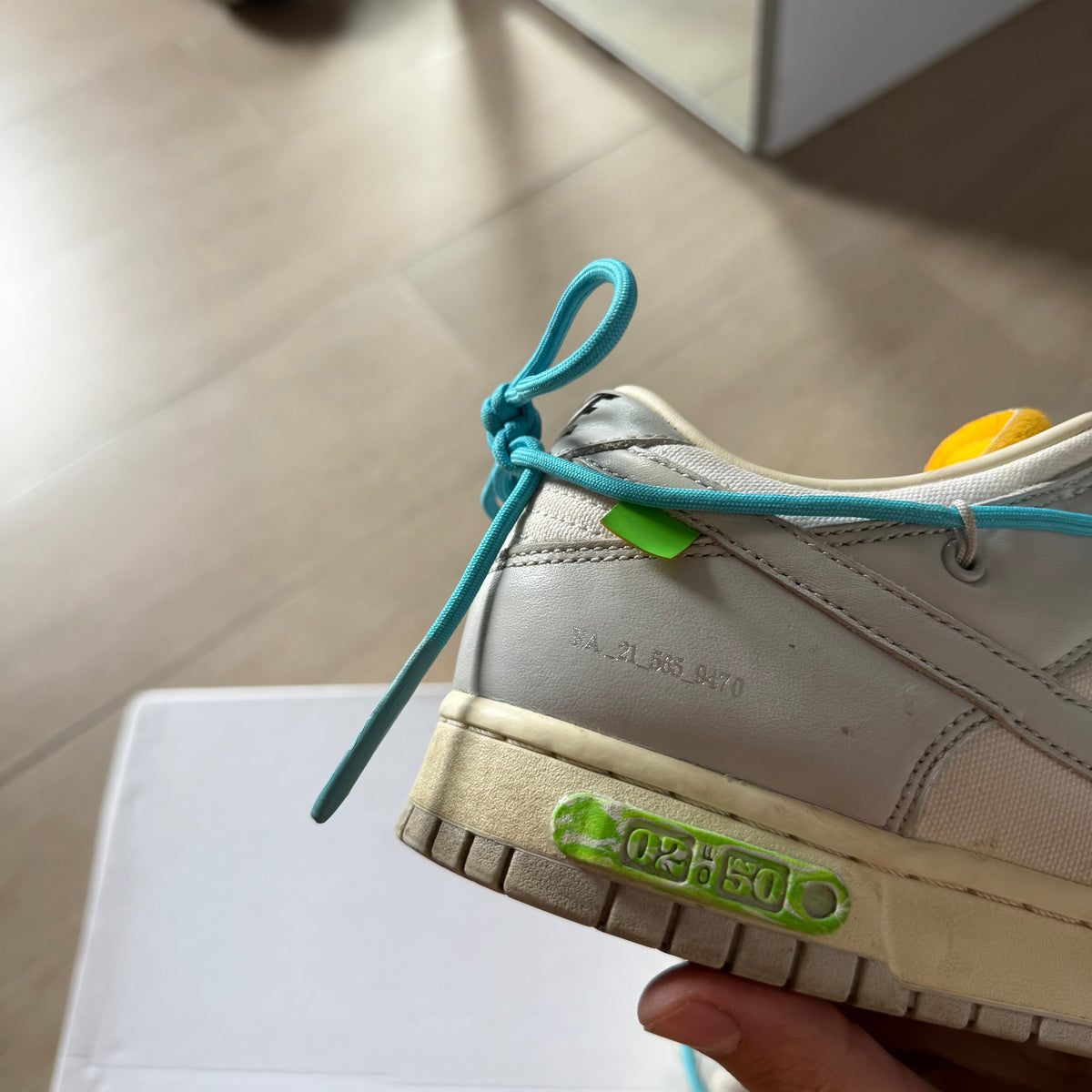 Nike x Off-White Dunk Low Lot 2 (9.5US)