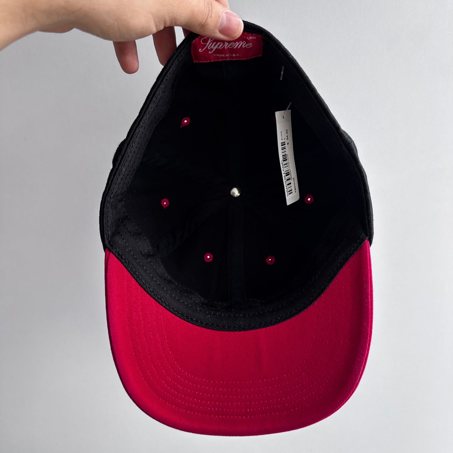 Supreme Trasher 6-Panel Black