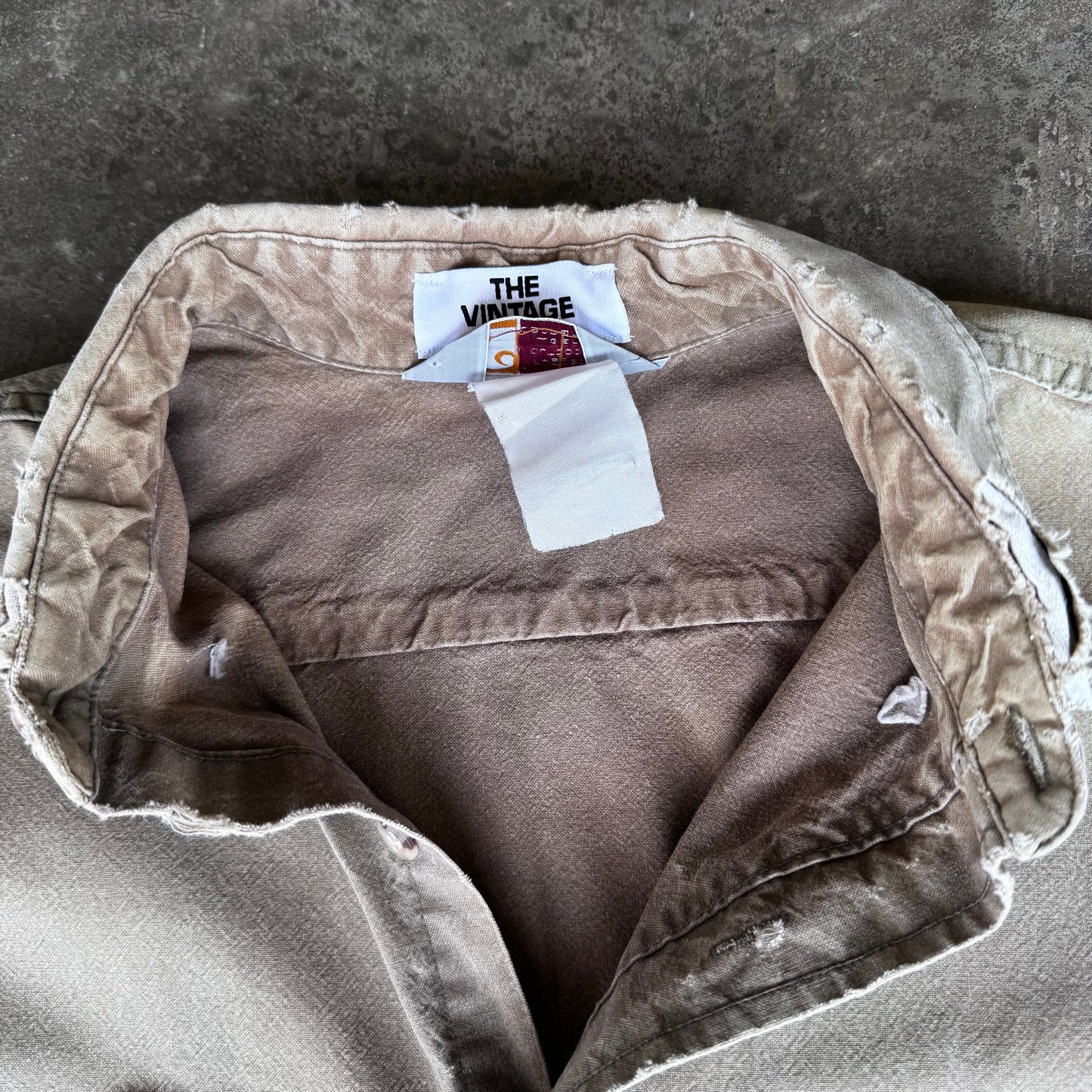 Vintage 90s Carhartt Solid Button Down Shirt