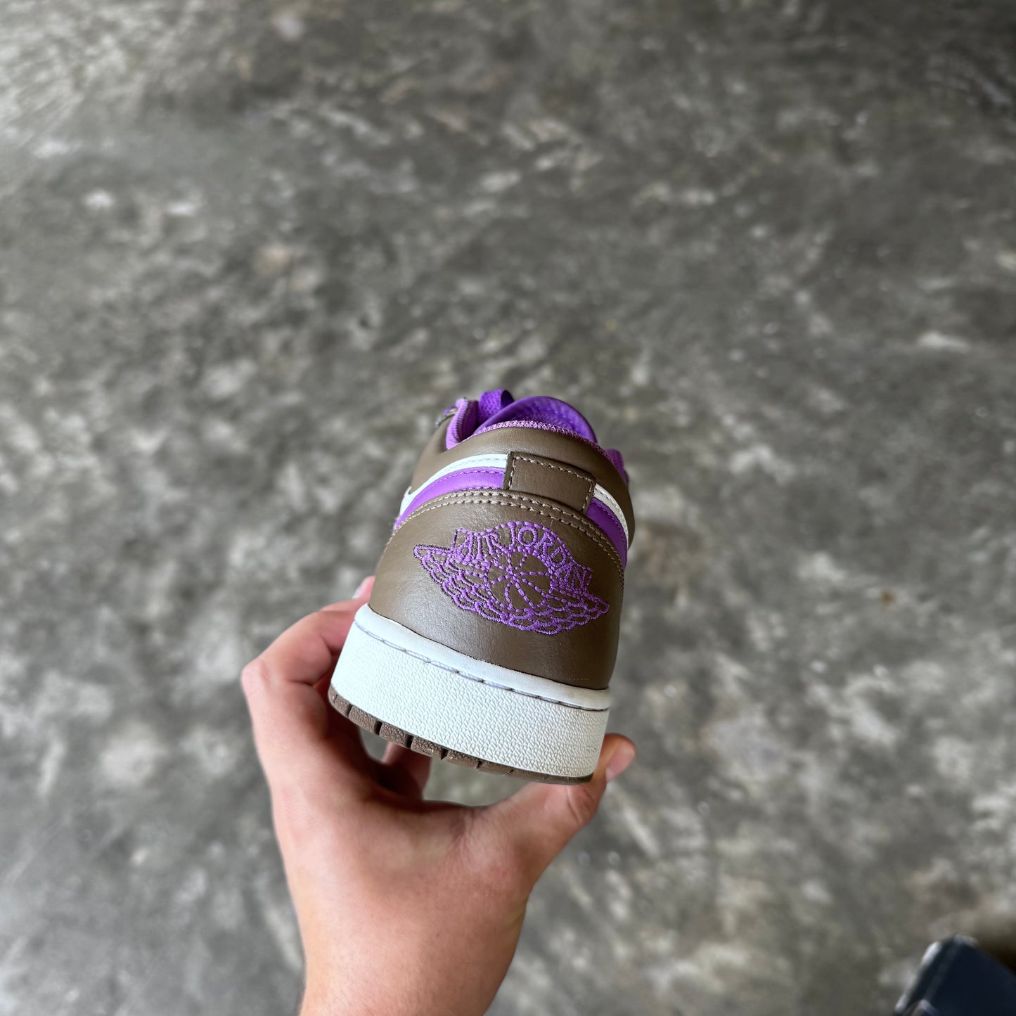 Jordan 1 Low Purple/Brown