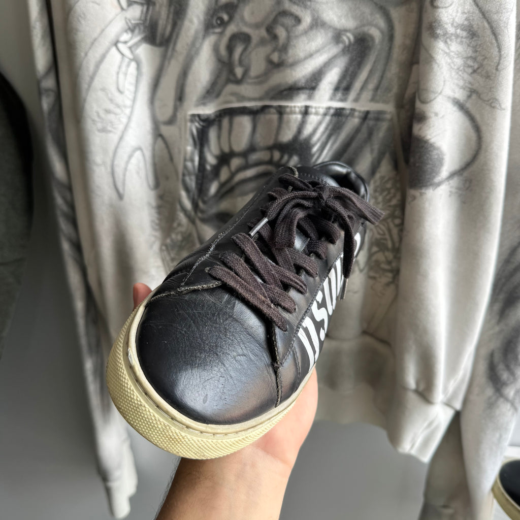 Dsquared2 Leather Low Trainers