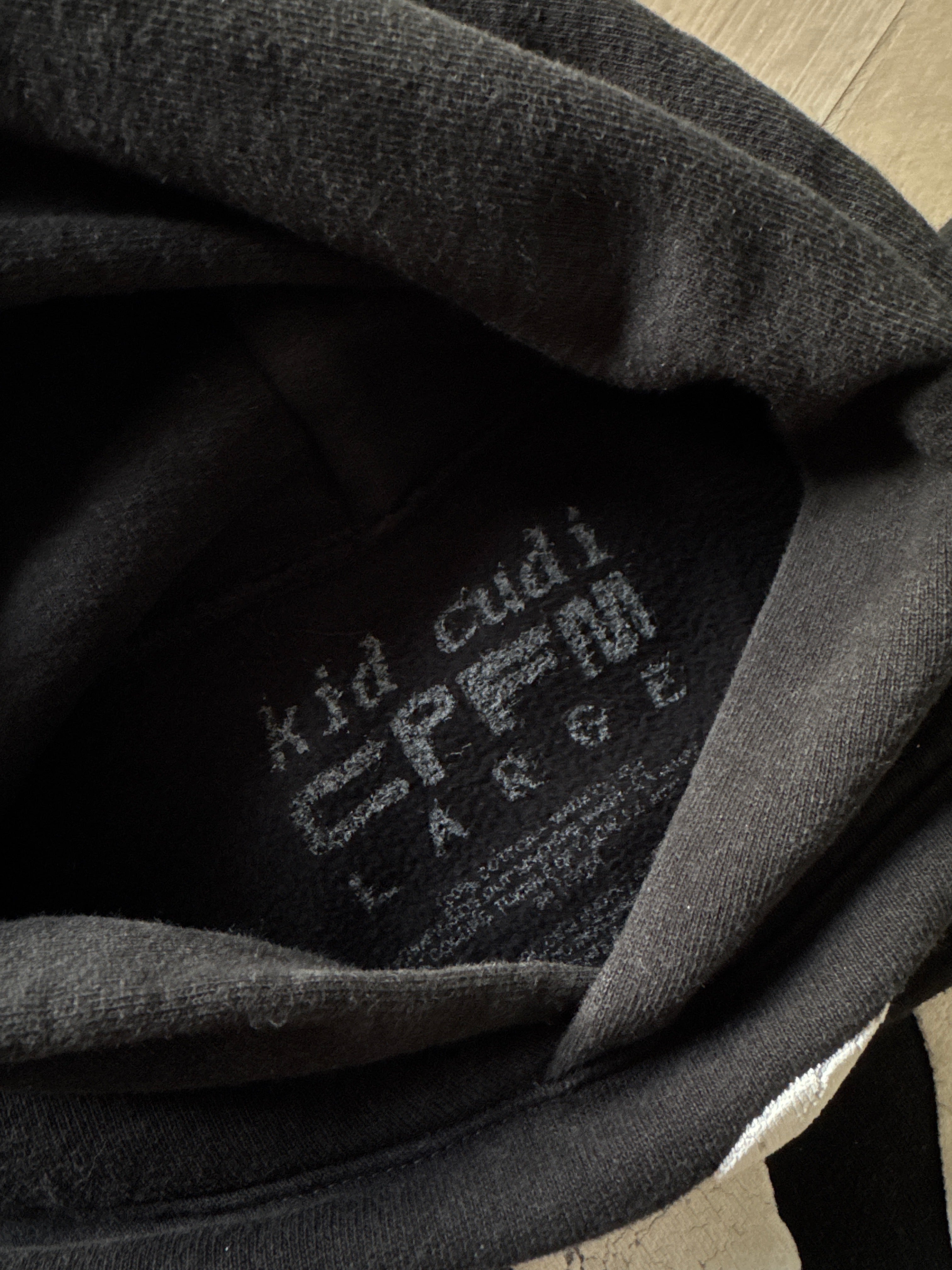 FW20 Kid Cudi x Cactus Plant Flea Market MOTM III “I AM CURIOUS” Hoodie Black