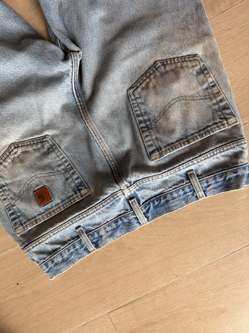 00s Carhartt Trashed Denim Jeans