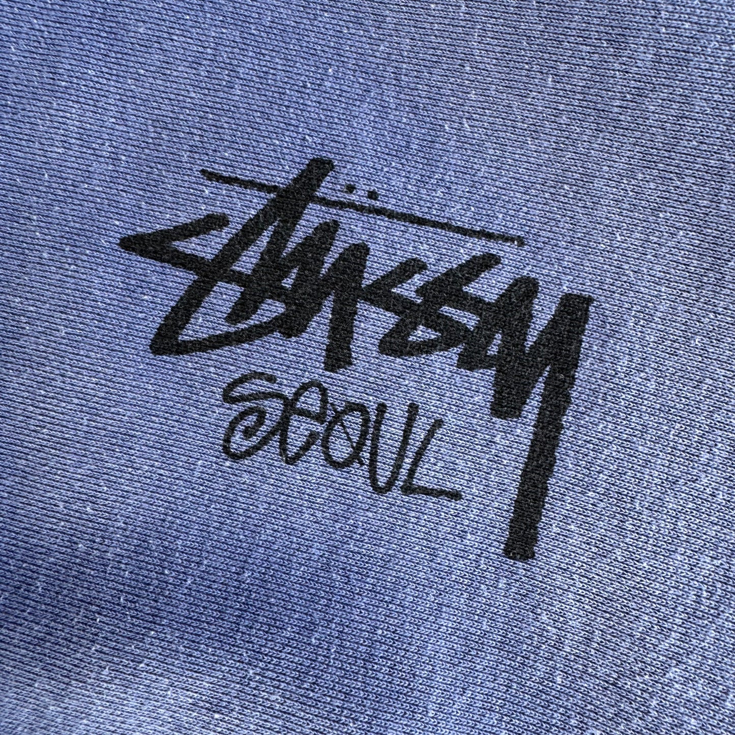 Stüssy Seoul Exclusive Store Stock Zip Up Hoodie