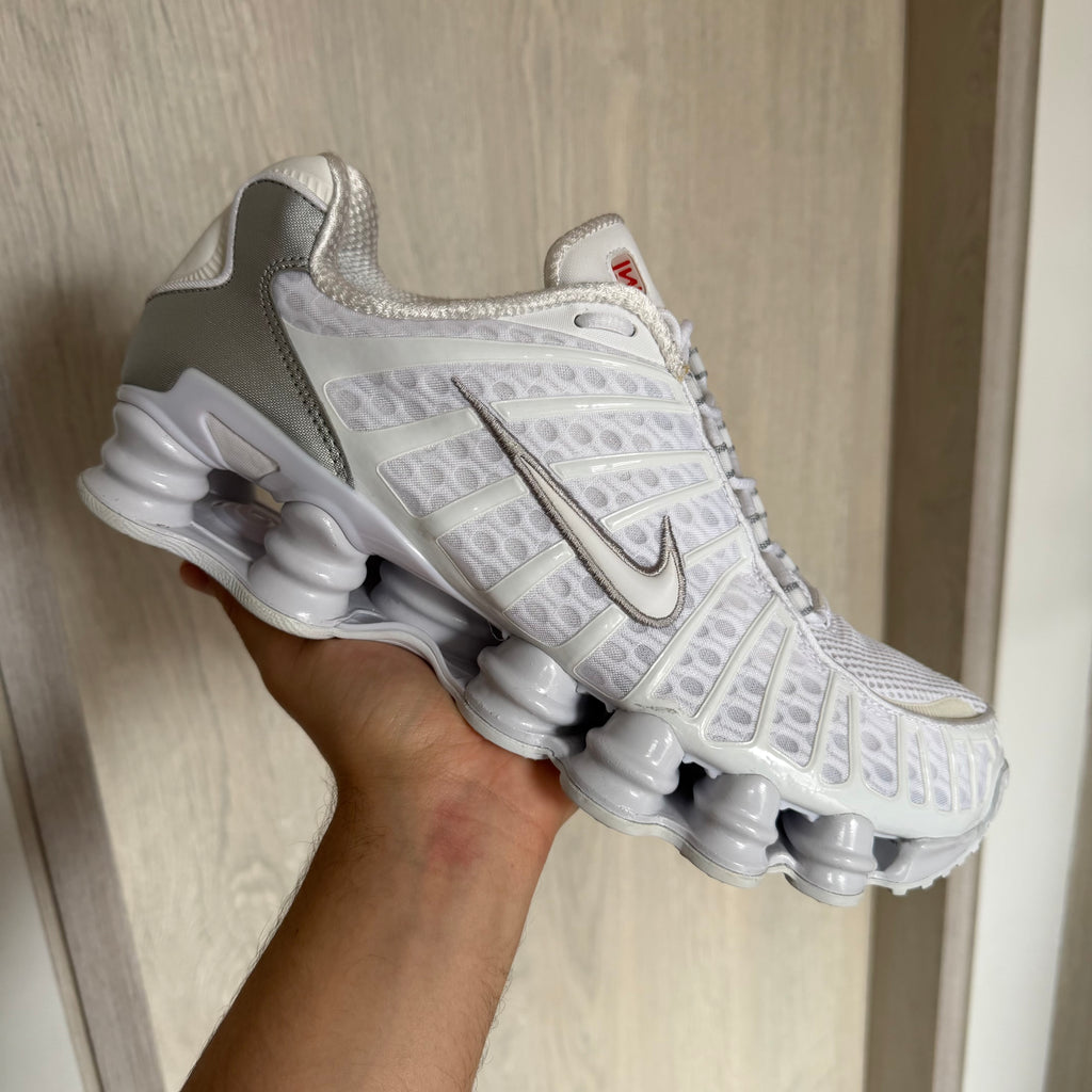Nike Shox TL Sneakers White/Silver (10.5US)