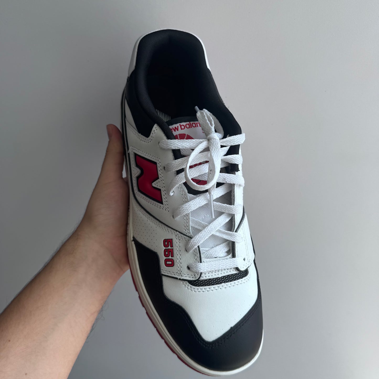 New Balance 550 White/Red/Black