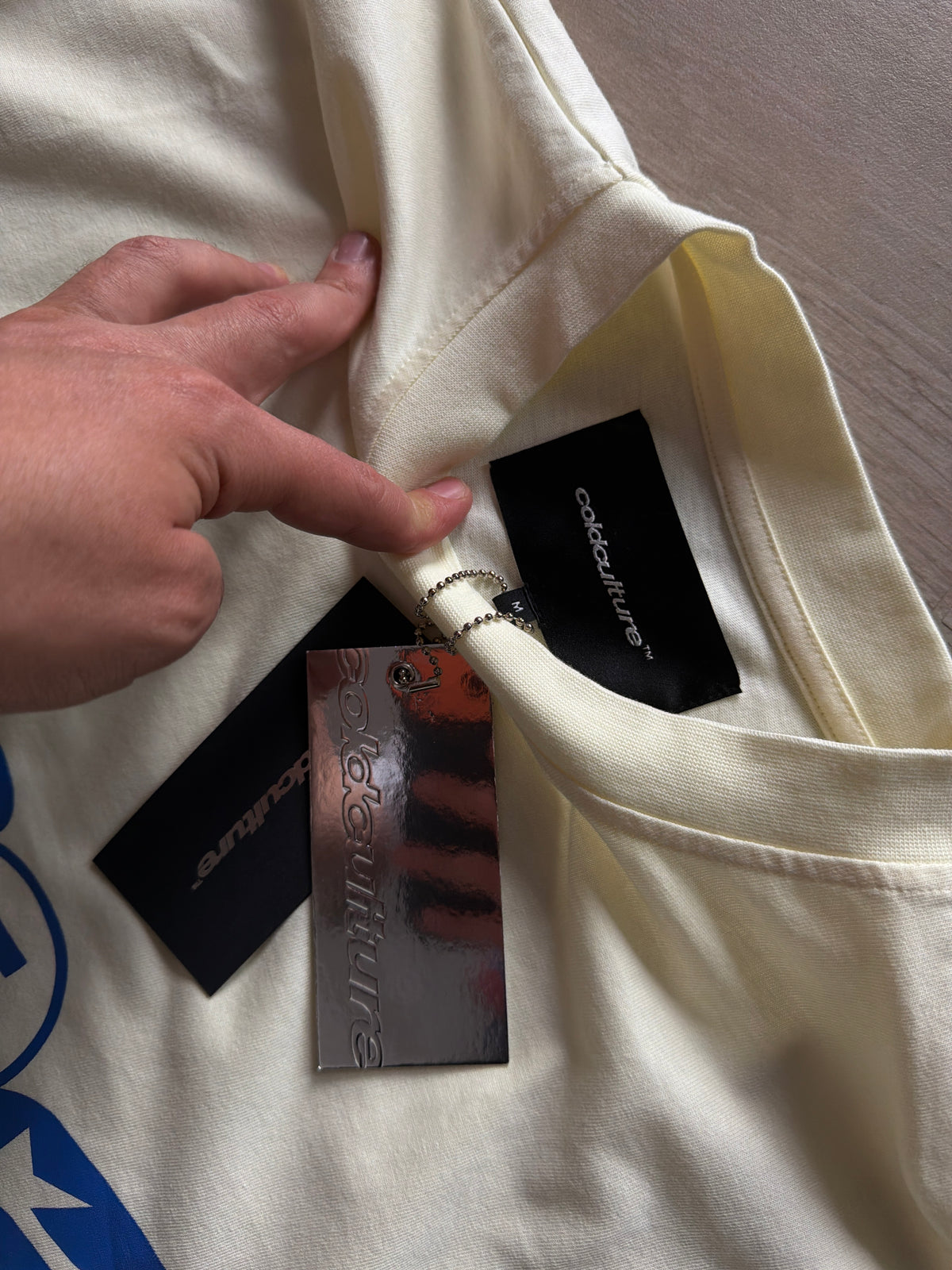 Cold Culture Urban Legacy Tee Cream (M)