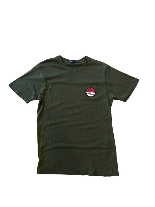 Cavalli Class Logo Olive Tee
