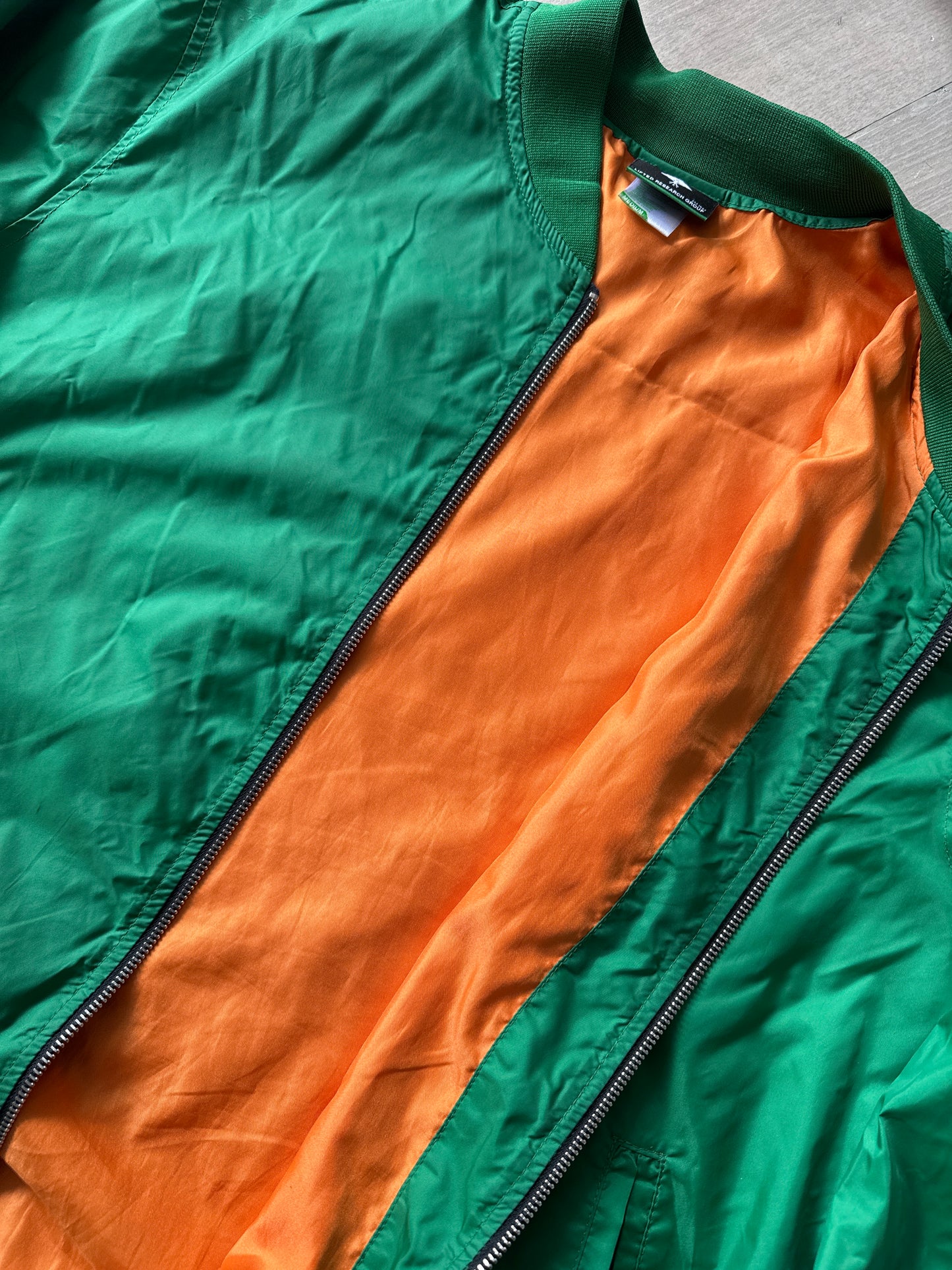 Lifted Research Group Bomber Jacket Green