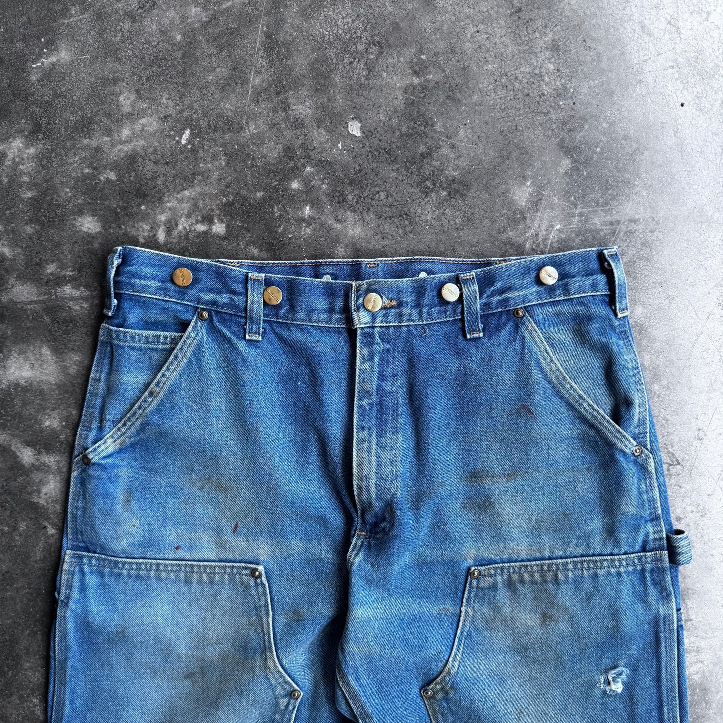 Vintage Carhartt Double Knee Denim Pants