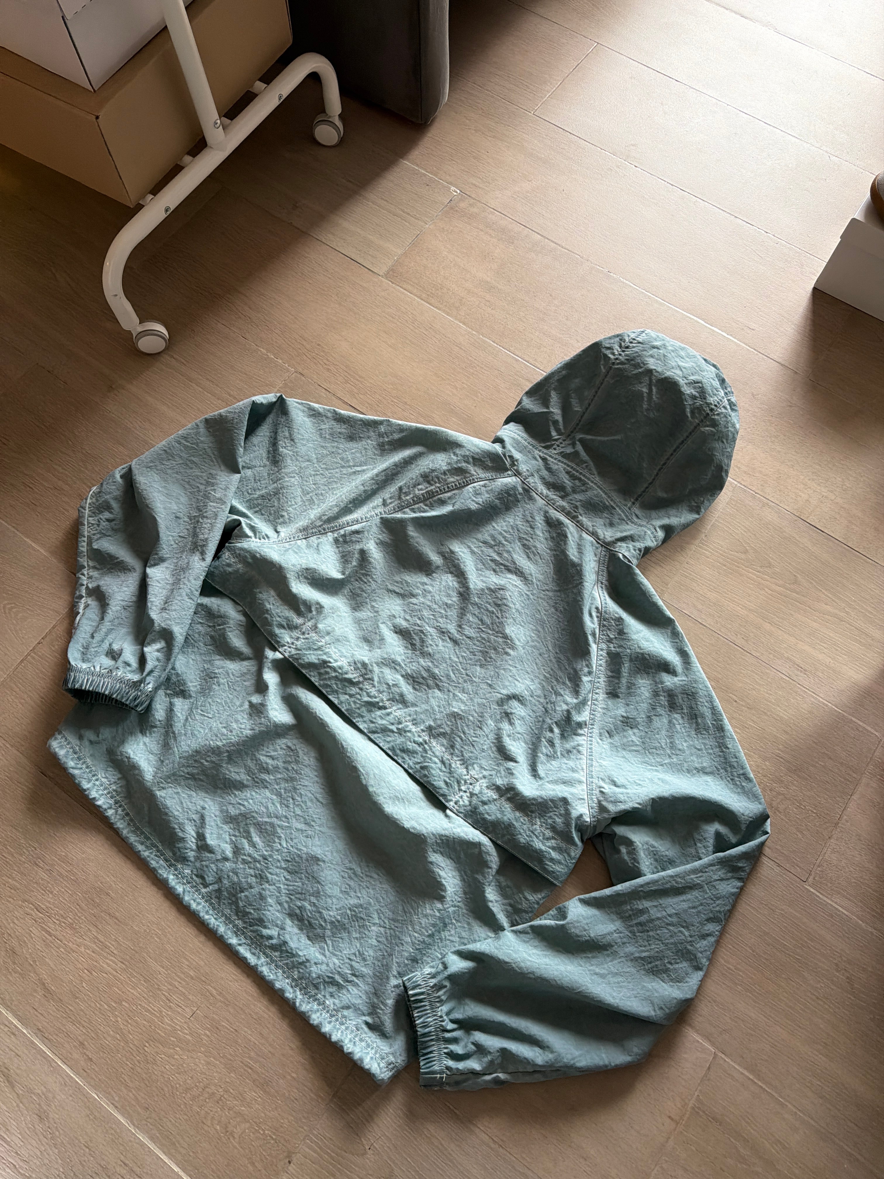 Stüssy Beach Garment Dyed Shell Jacket Blue