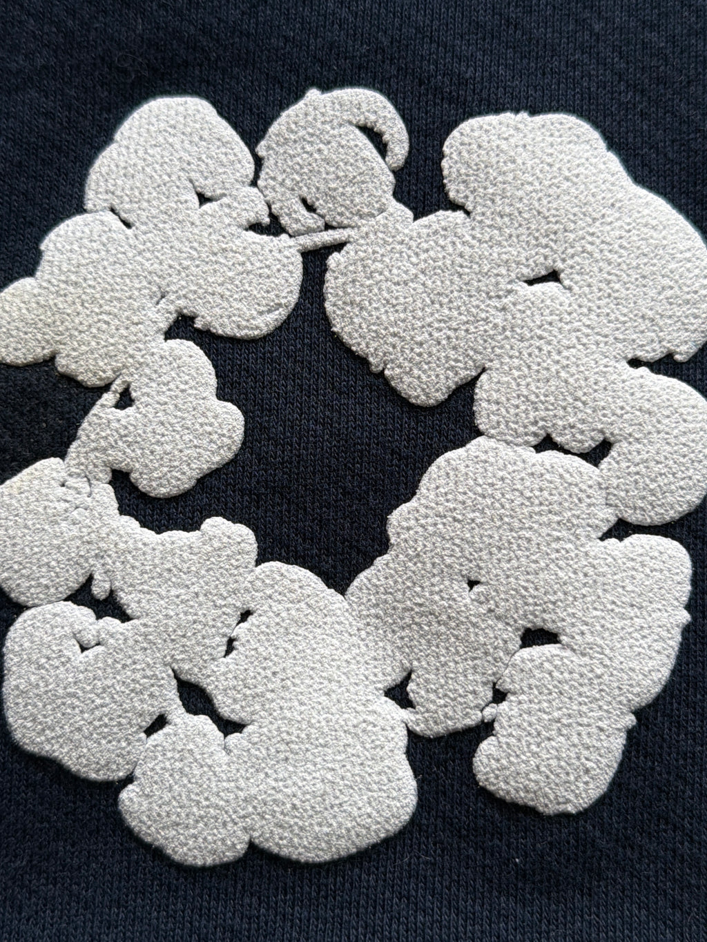 Denim Tears Cotton Wreath Sweatshirt Navy