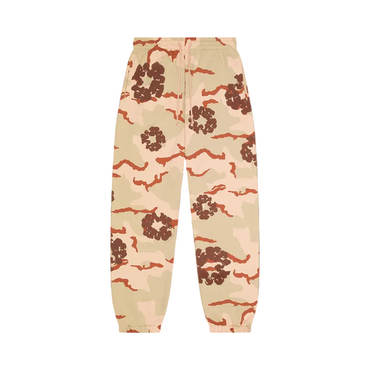 Denim Tears The Cotton Wreath Sweatpant Tan Camo