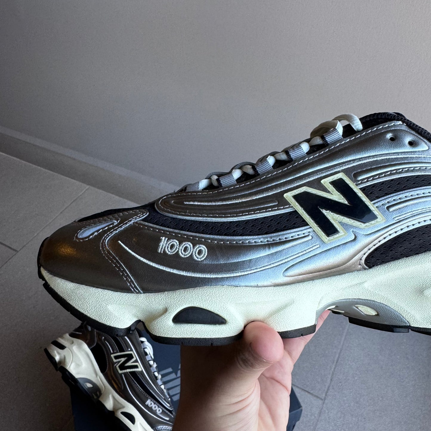 New Balance 1000 Silver Metallic