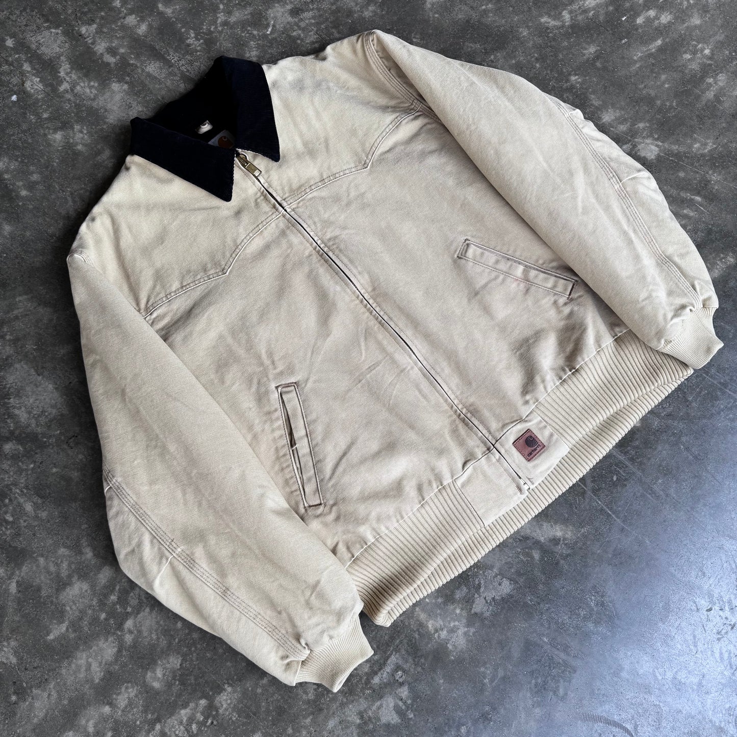 2000s Carhartt Santa Fe Jacket “Cream”