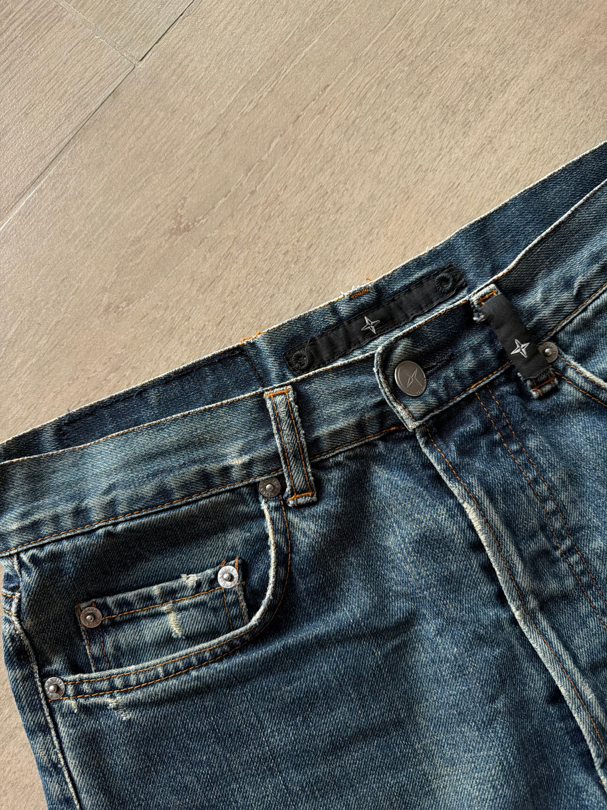 Vintage Stone Island Slim Fit Denim “Vintage Blue” (31w)