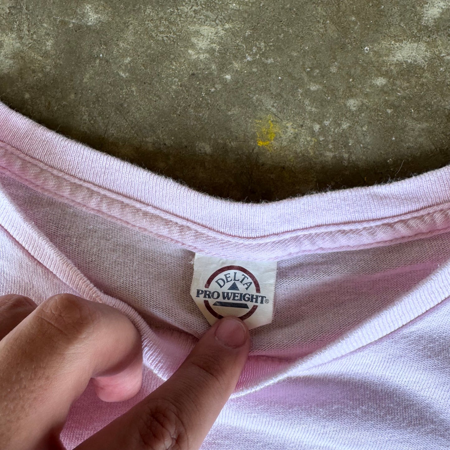 Vintage 90s New York 1624 Pink Tee