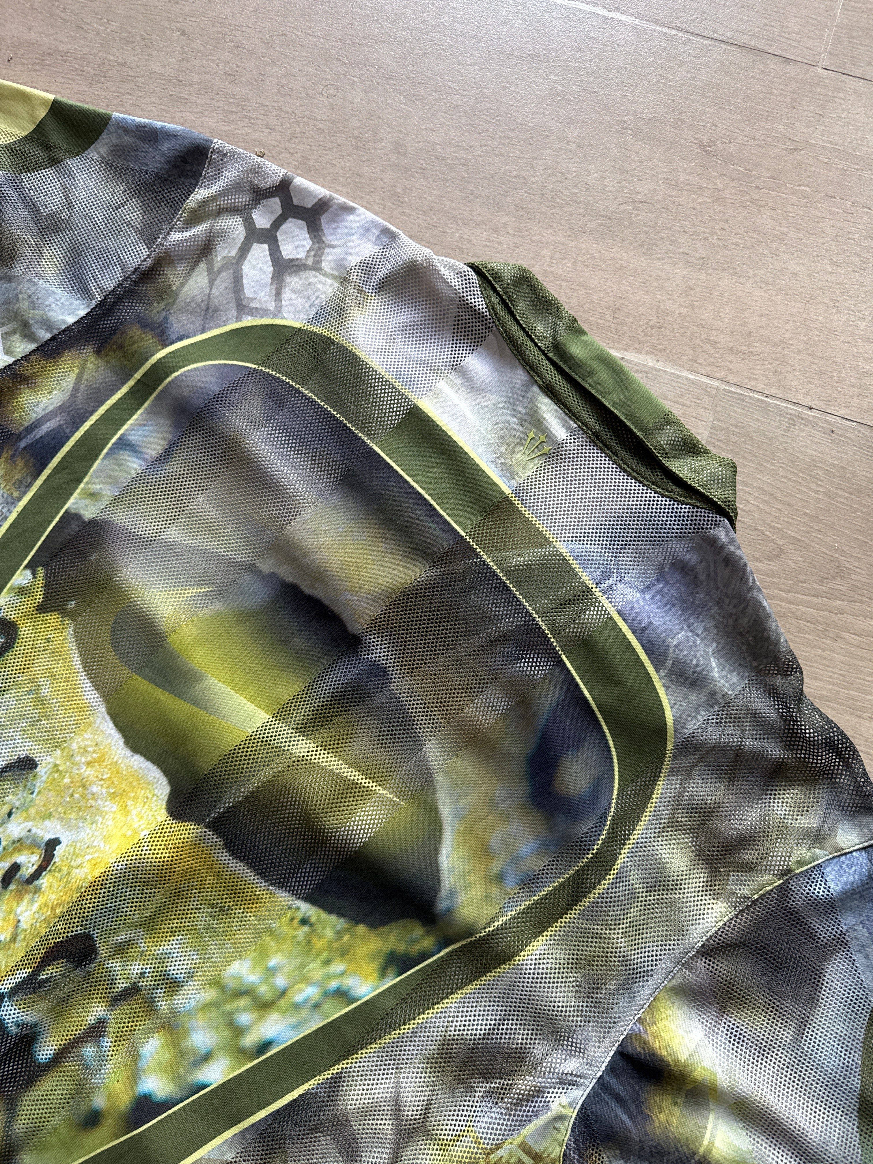 Nike x NOCTA Opal Tito Neeks Button Down Oil Green