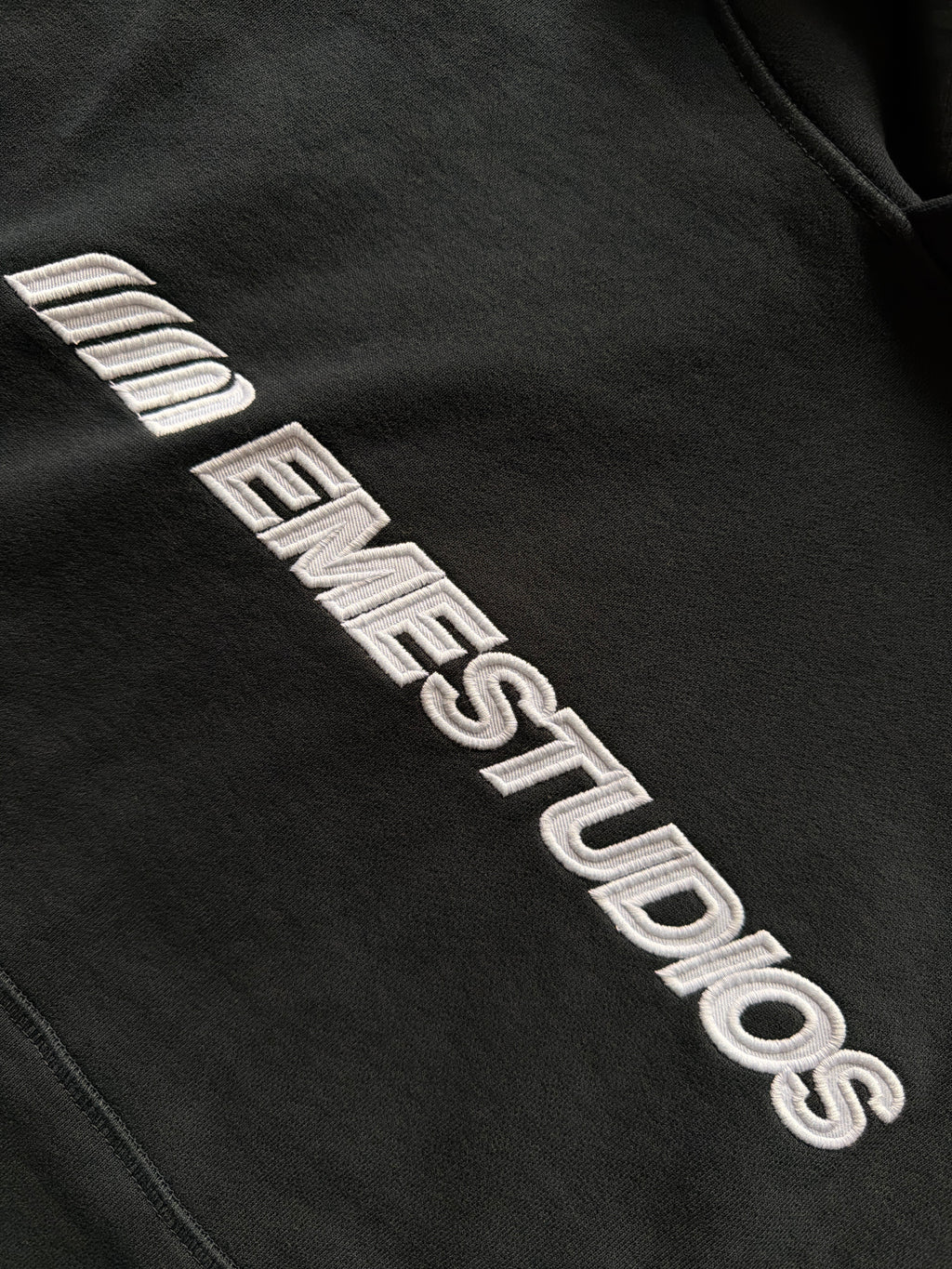 Eme Studios Metro Navy Oversized Hoodie (S)