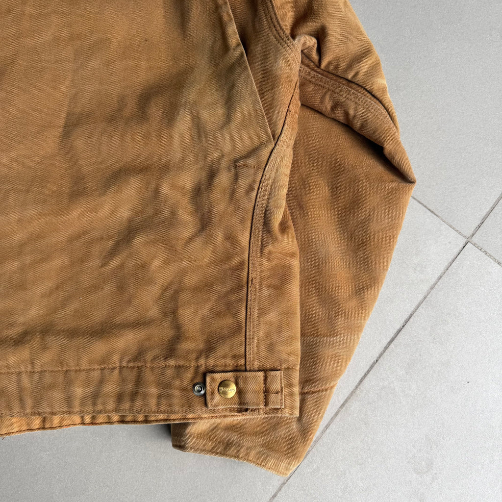 1990s Vintage Carhartt Detroit Jacket Tan “Sellen”