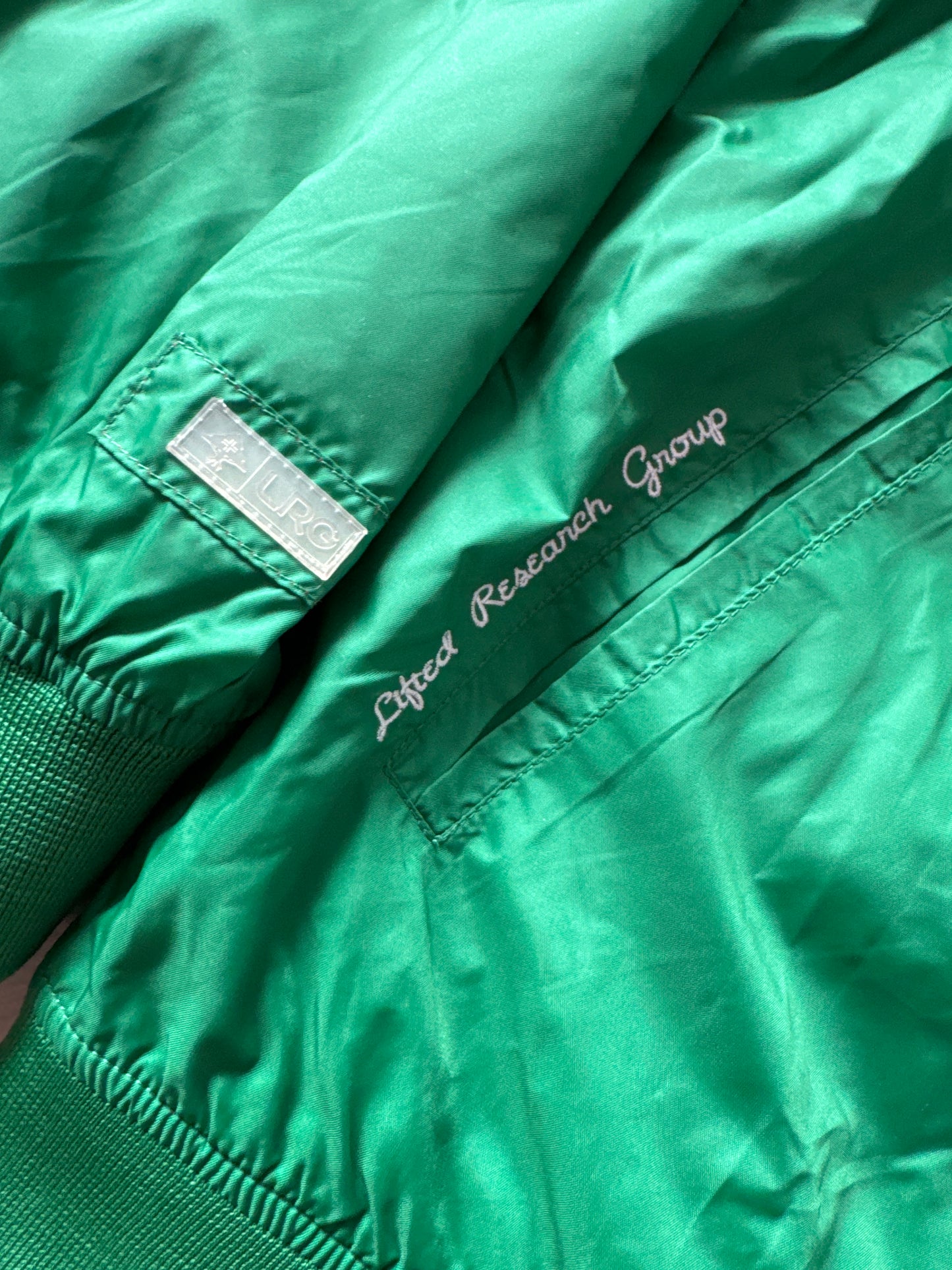Lifted Research Group Bomber Jacket Green