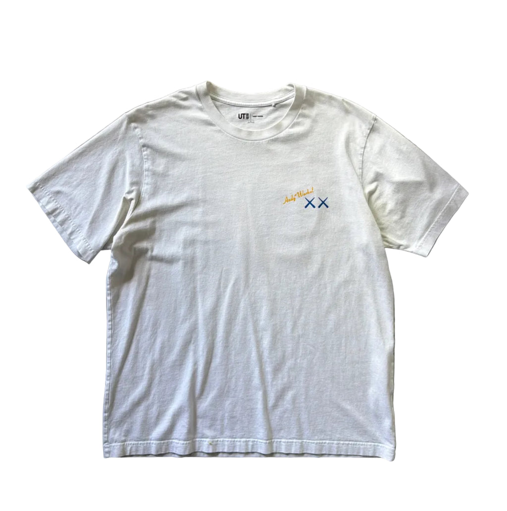 Uniqlo x Andy Warhol x Kaws Peel Here Tee