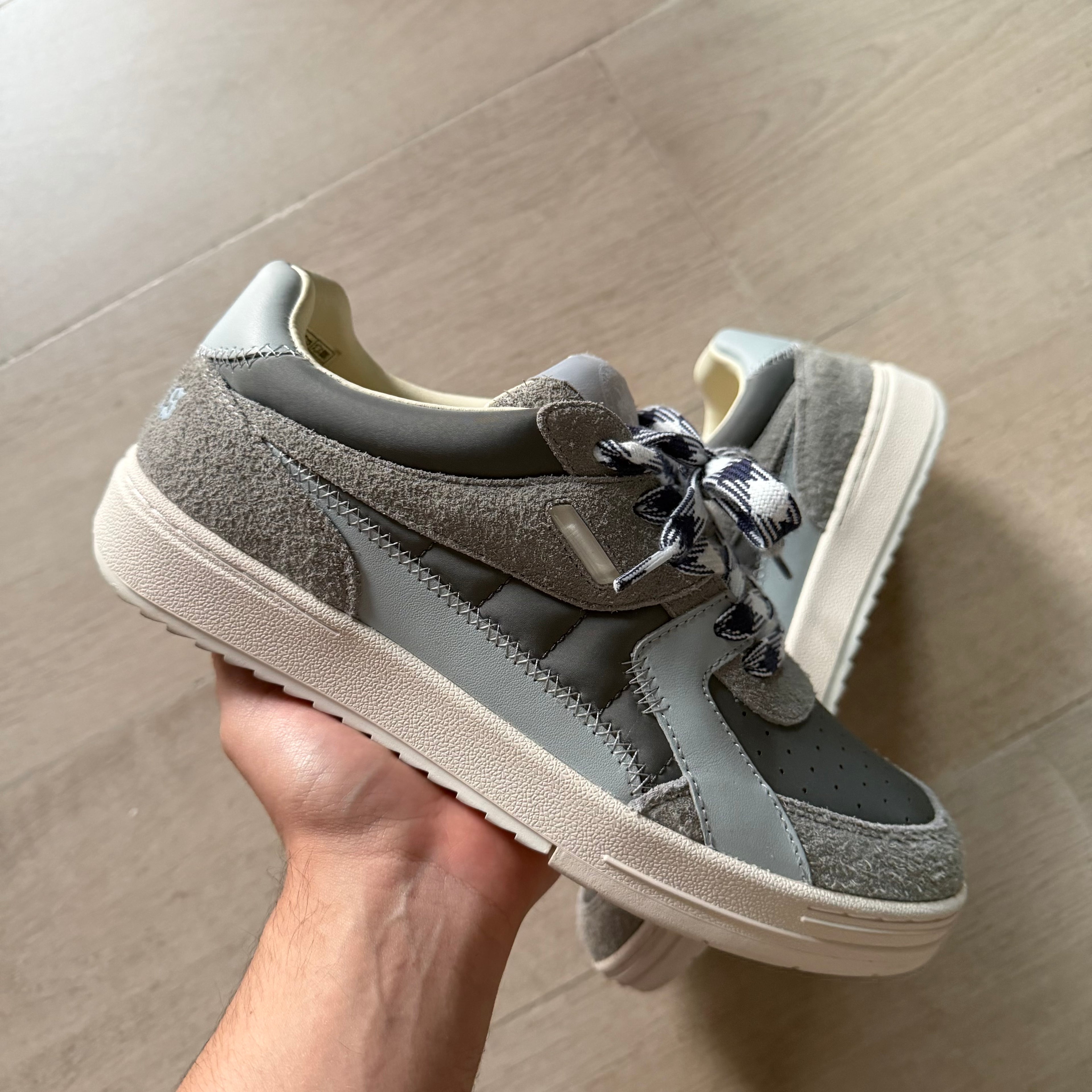 Palm Angels University Sneakers Grey