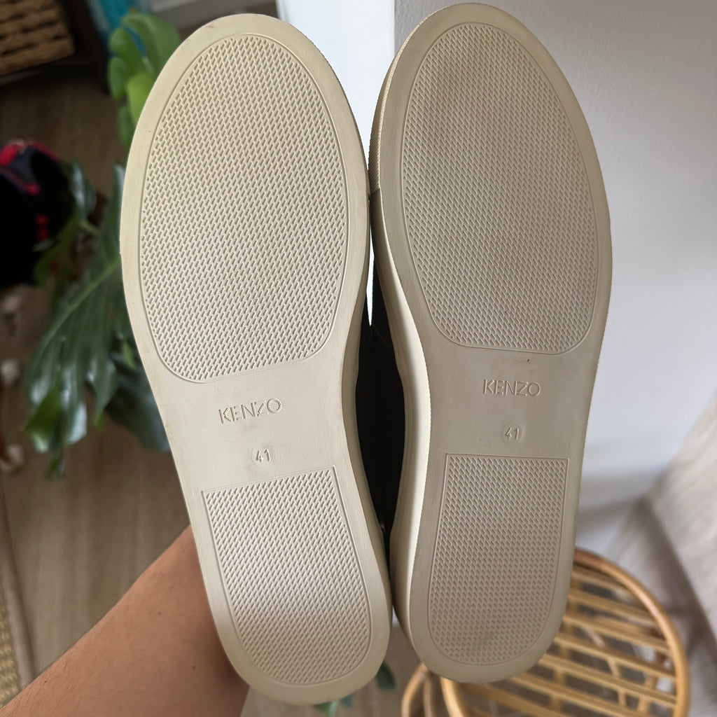 Kenzo Paris Slip On Sneakers Navy