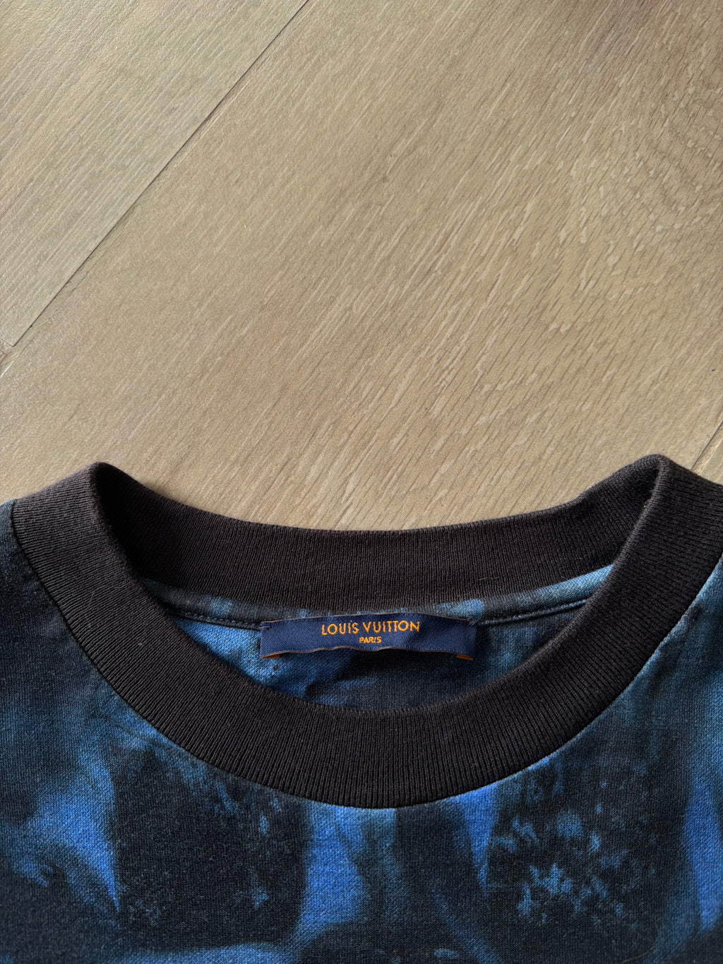 Louis Vuitton Digital Print Tee Blue