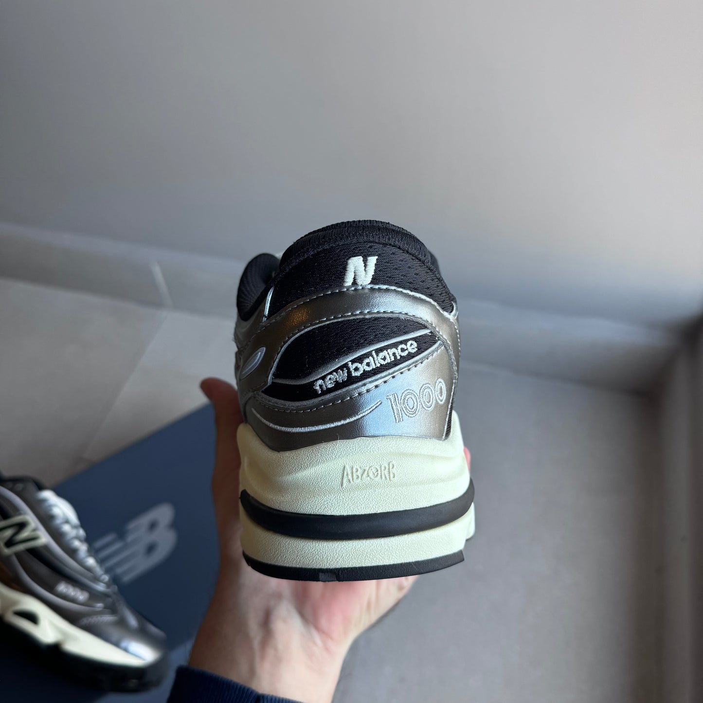 New Balance 1000 Silver Metallic