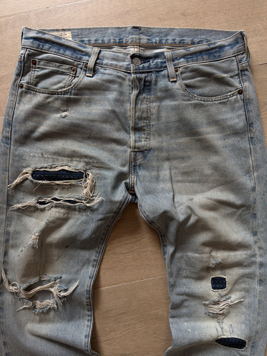Levis 150th Anniversary Special Edition Selvedge Denim Jeans “Sashiko”