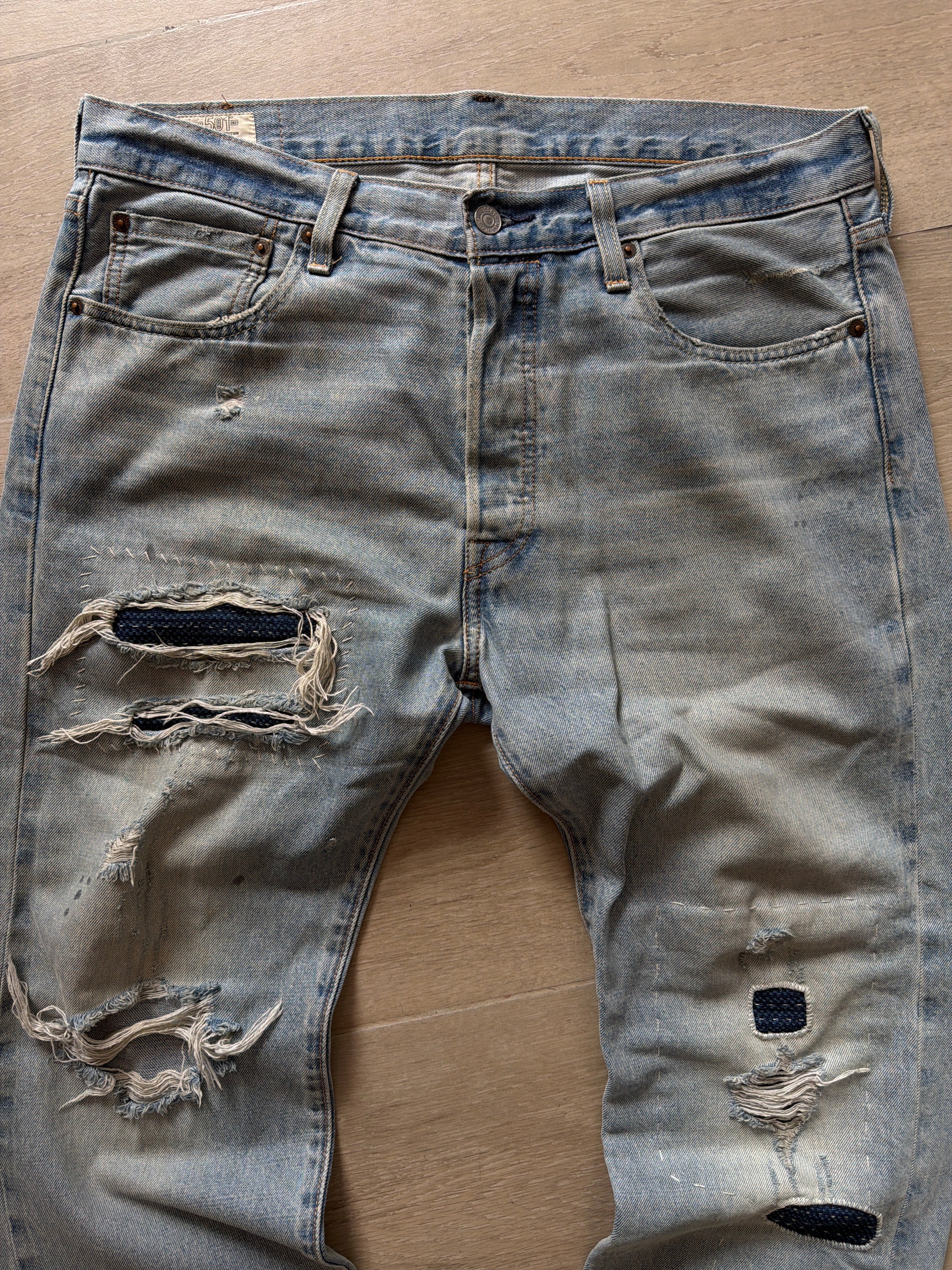 Levis 150th Anniversary Special Edition Selvedge Denim Jeans “Sashiko”