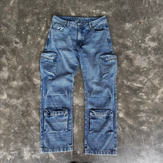 Arkad Multi-Pocket Denim Jeans
