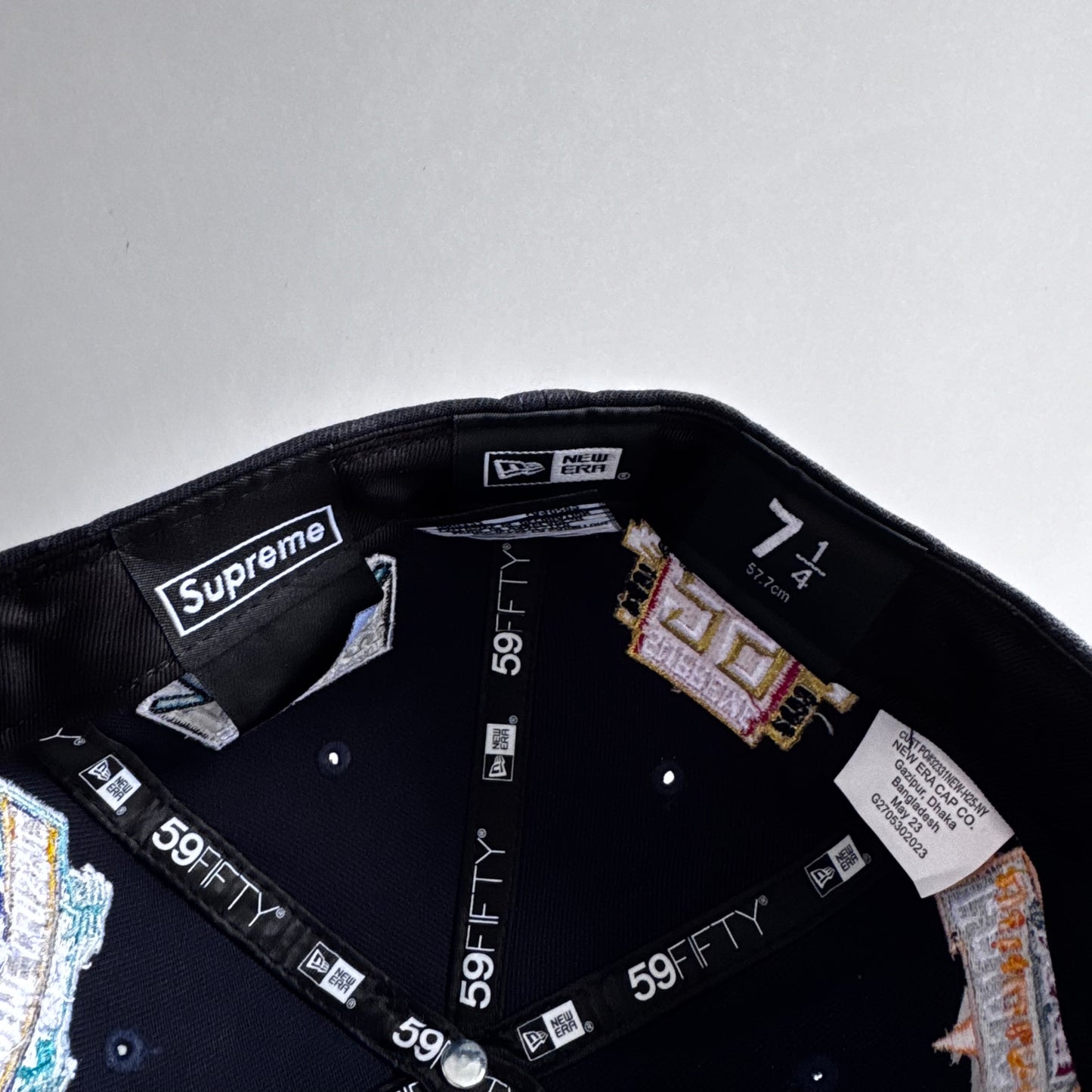 Supreme Championships Box Logo New Era “Navy”