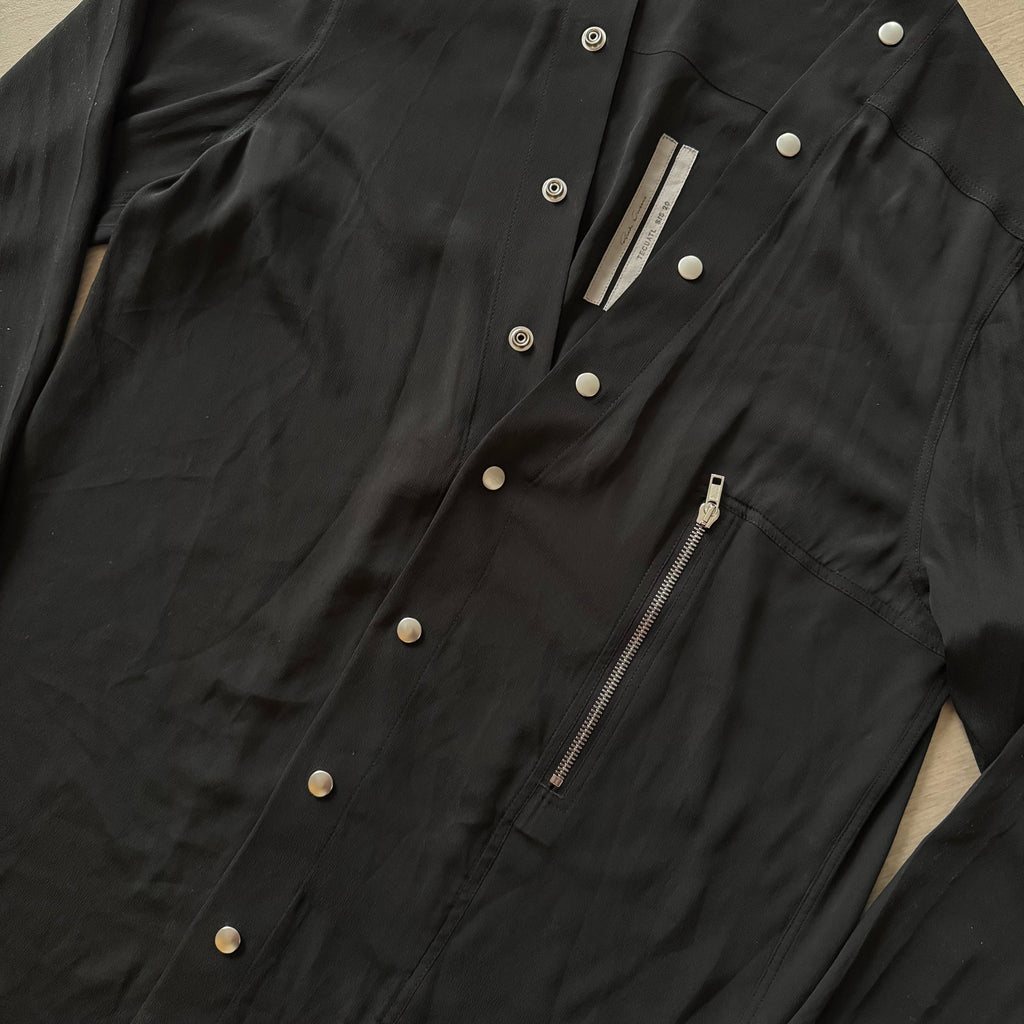 Rick Owens Mainline SS20 “TECUATL” Semi-Sheer Larry Shirt