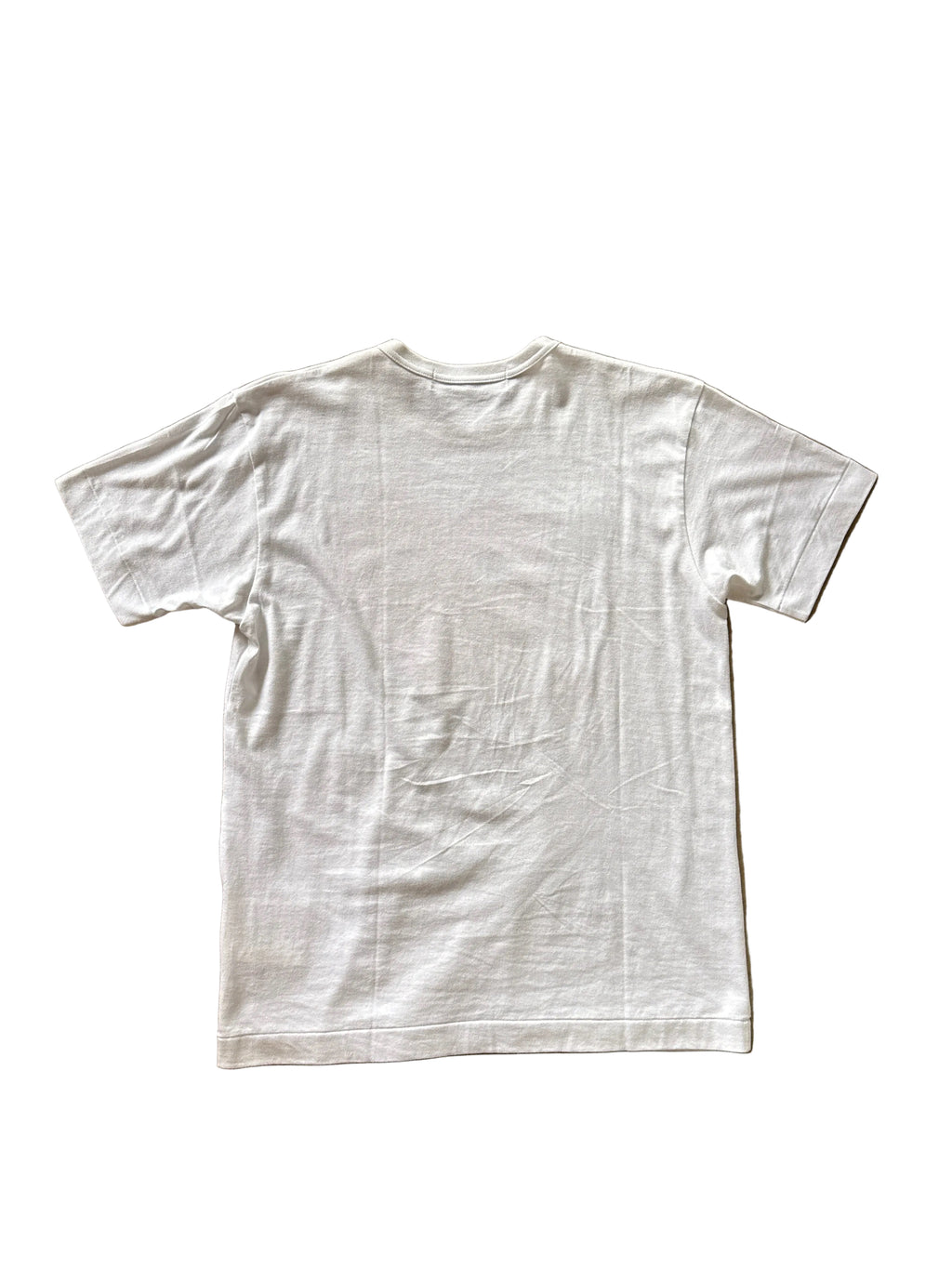 Comme Des Garçons PLAY Multi Logo Tee White