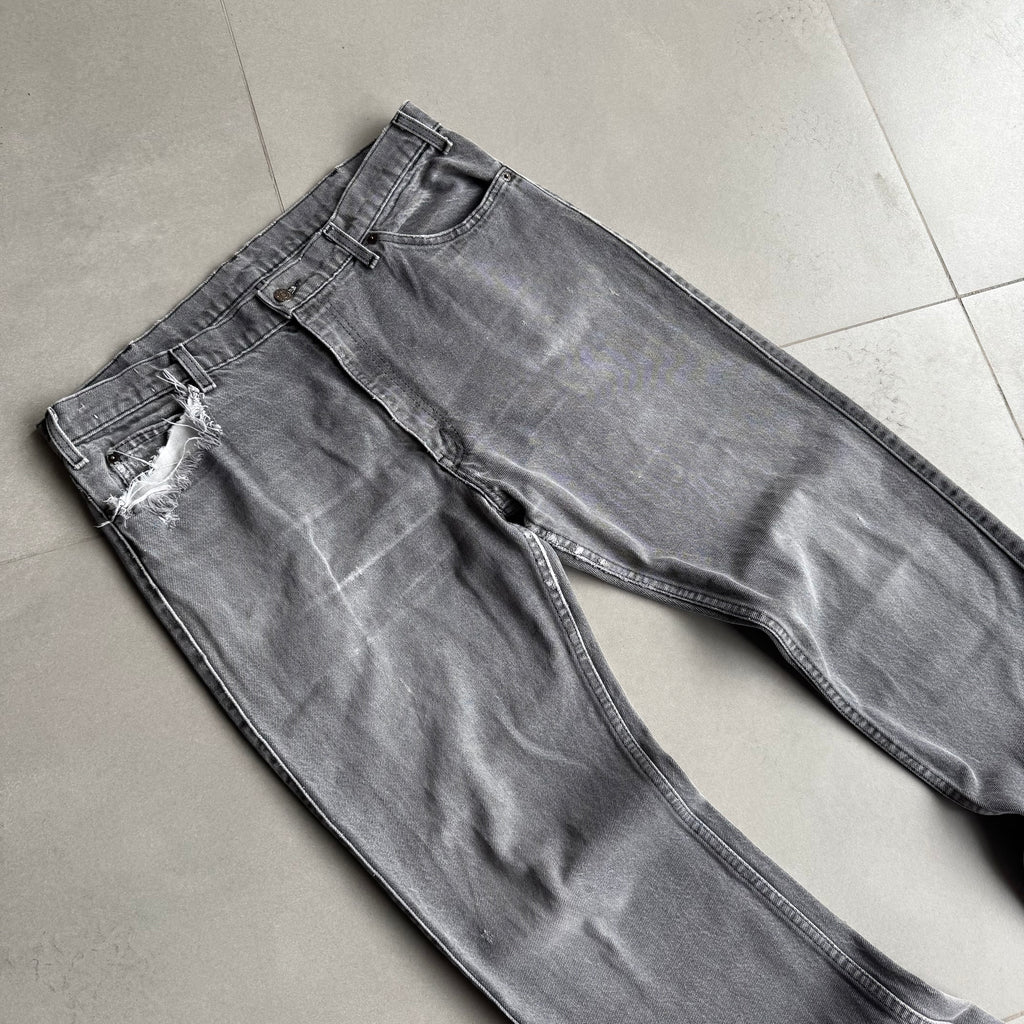 1980s Levi Denim “Grey” Jeans Straight Fit