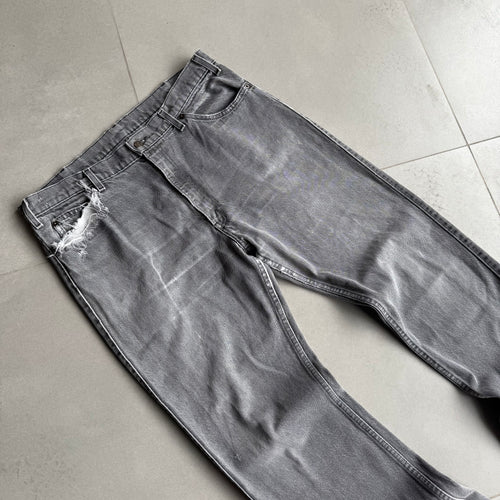 1980s Levi Denim “Grey” Jeans Straight Fit