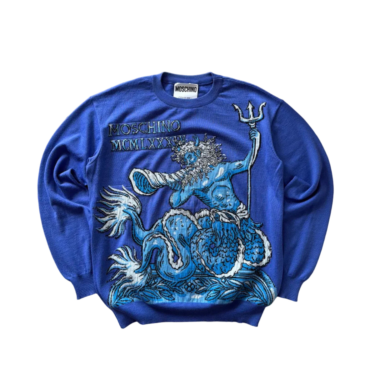 Moschino Neptune Sweater Bluef (M)