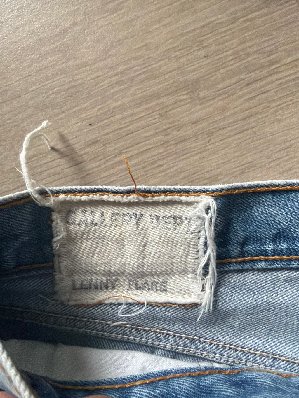 Gallery Dept. Lenny Flare Patchwork Denim “Light Blue (32w)