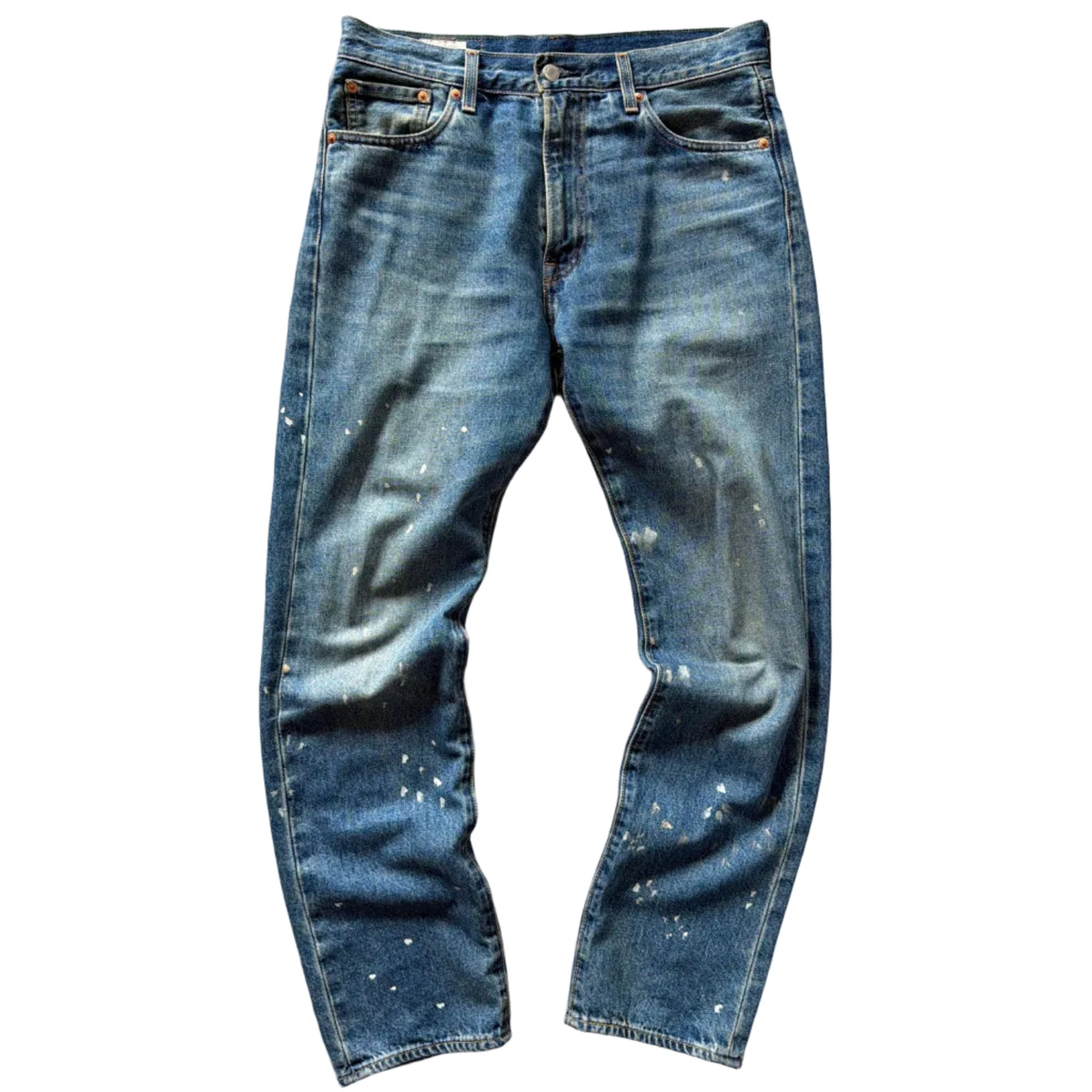 Levis Premium 1961 551 Z Straight Fit Jeans Paint Splatter (30w)
