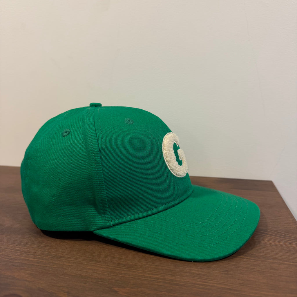 GOLF WANG Chenille G Logo Hat Green